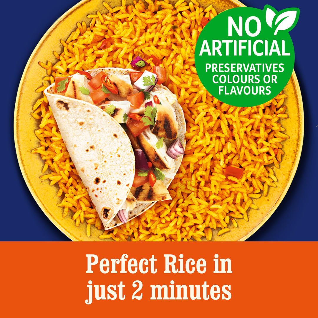 Ben's Original Caribbean Microwave Rice, 6 x 220g Pouches