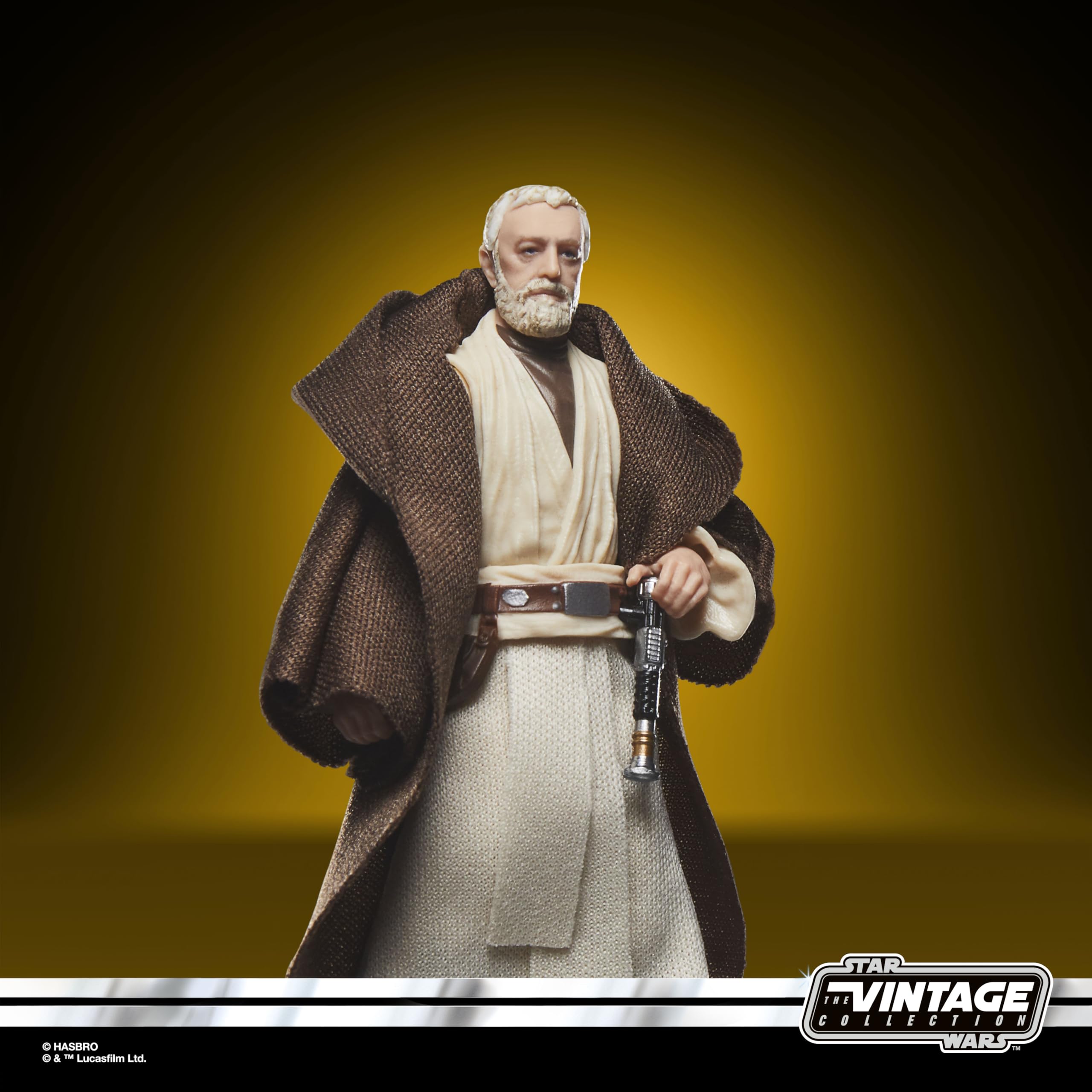Star Wars The Vintage Collection Ben (Obi-Wan) Kenobi 3.75-inch Action Figure | Kenner-Inspired Packaging 3