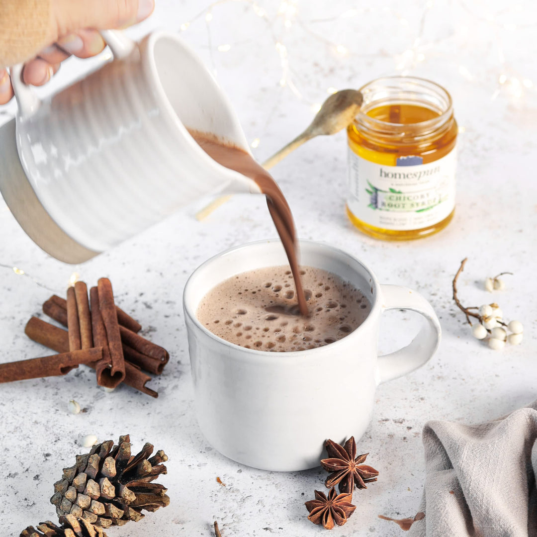 Homsprung Chicory Root Syrup - Keto & Low Carb Sweetener - Low Sugar, Vegan