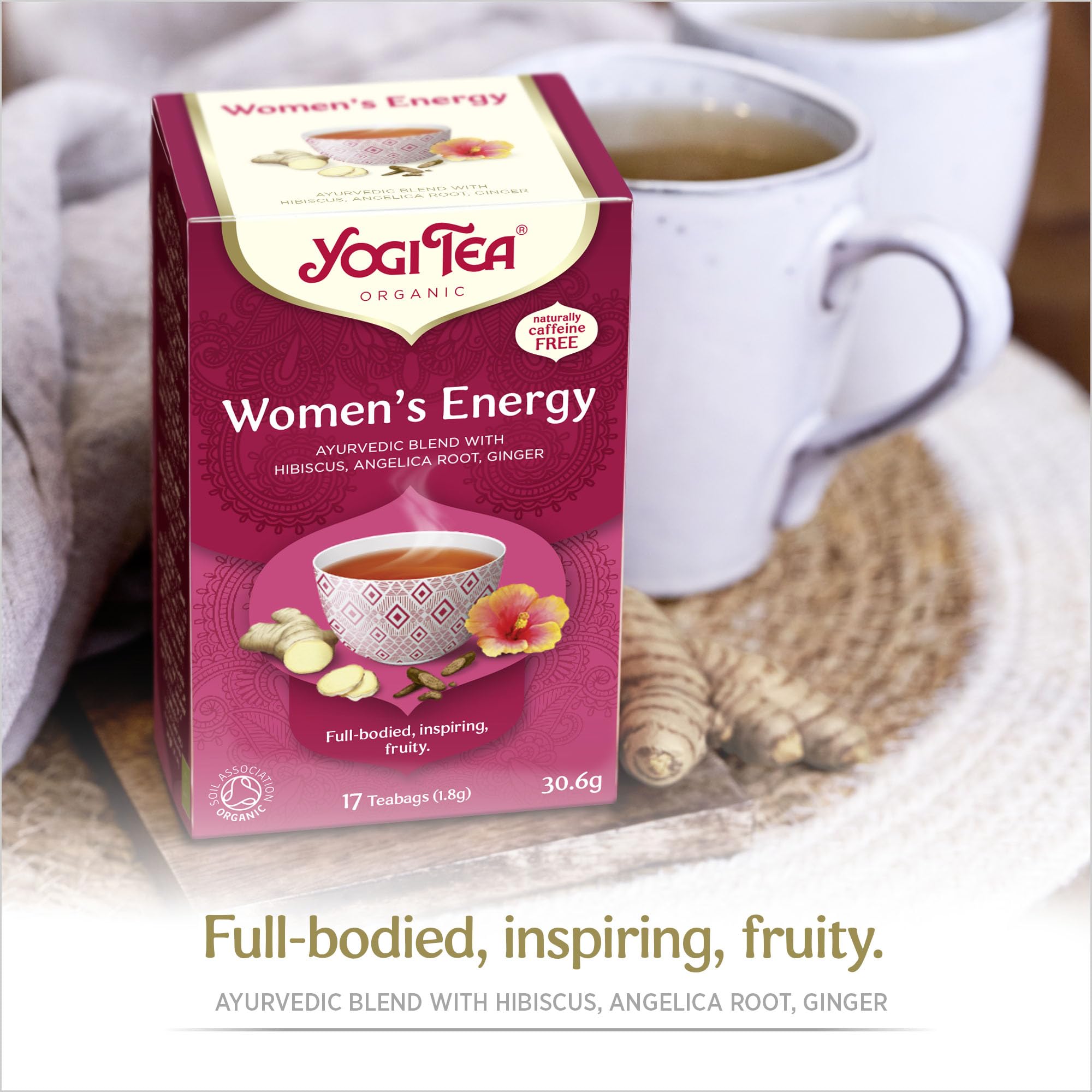 Yogi Tea - Women's Energy Organic Herbal Tea 17 Bags 6