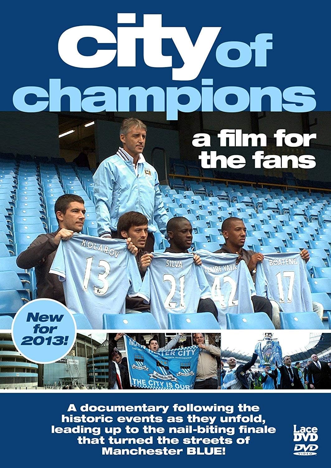 Manchester City FC: City of Champions (2012) - DVD Theatrical Cut (Region 2)