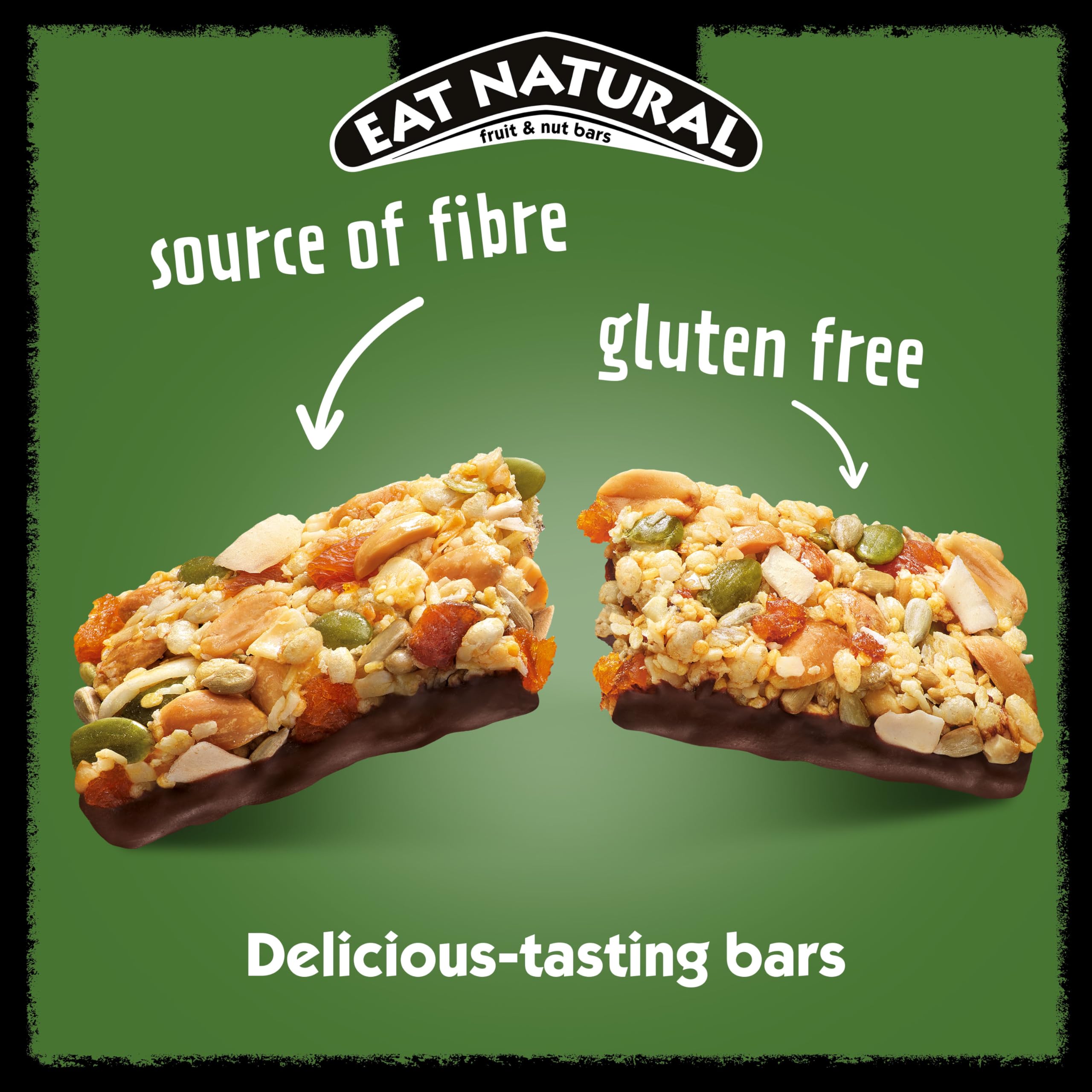 Eat Natural - Vegan Peanuts, Coconut & Dark Chocolate Fruit & Nut Bars (12 x 40g) 7
