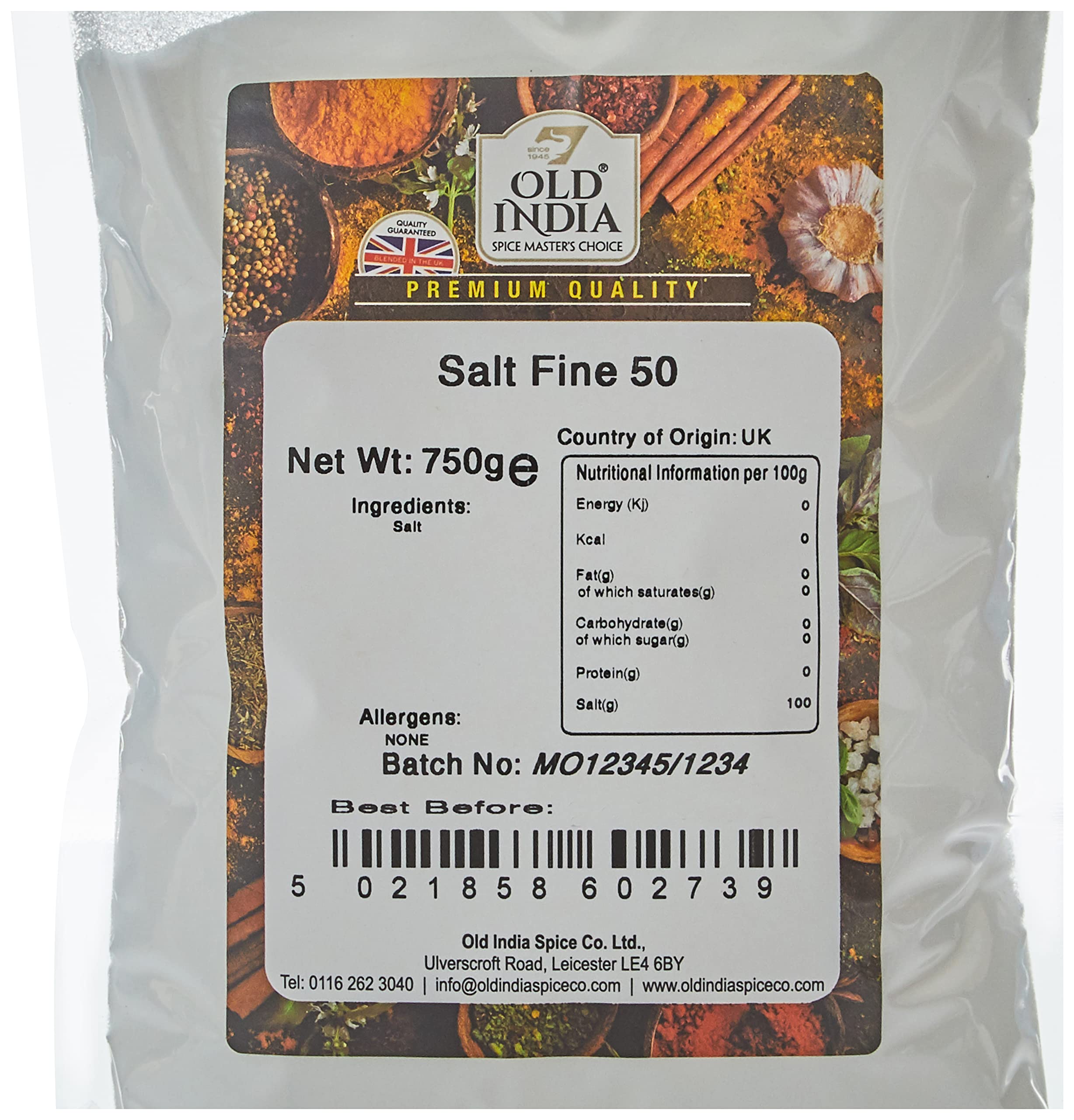 Old India Fine Salt 750g 3