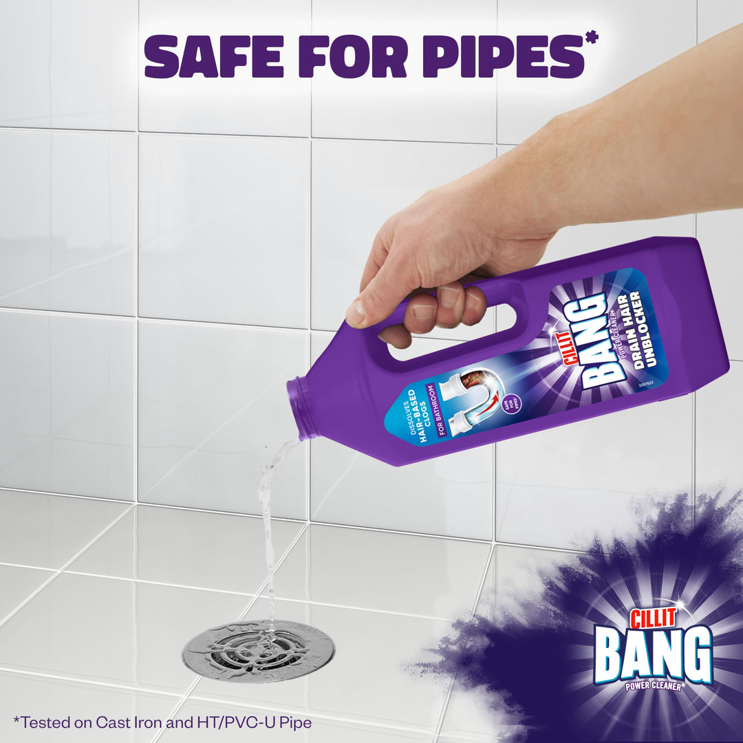Cillit Bang - Hair Drain Unblocker Gel
