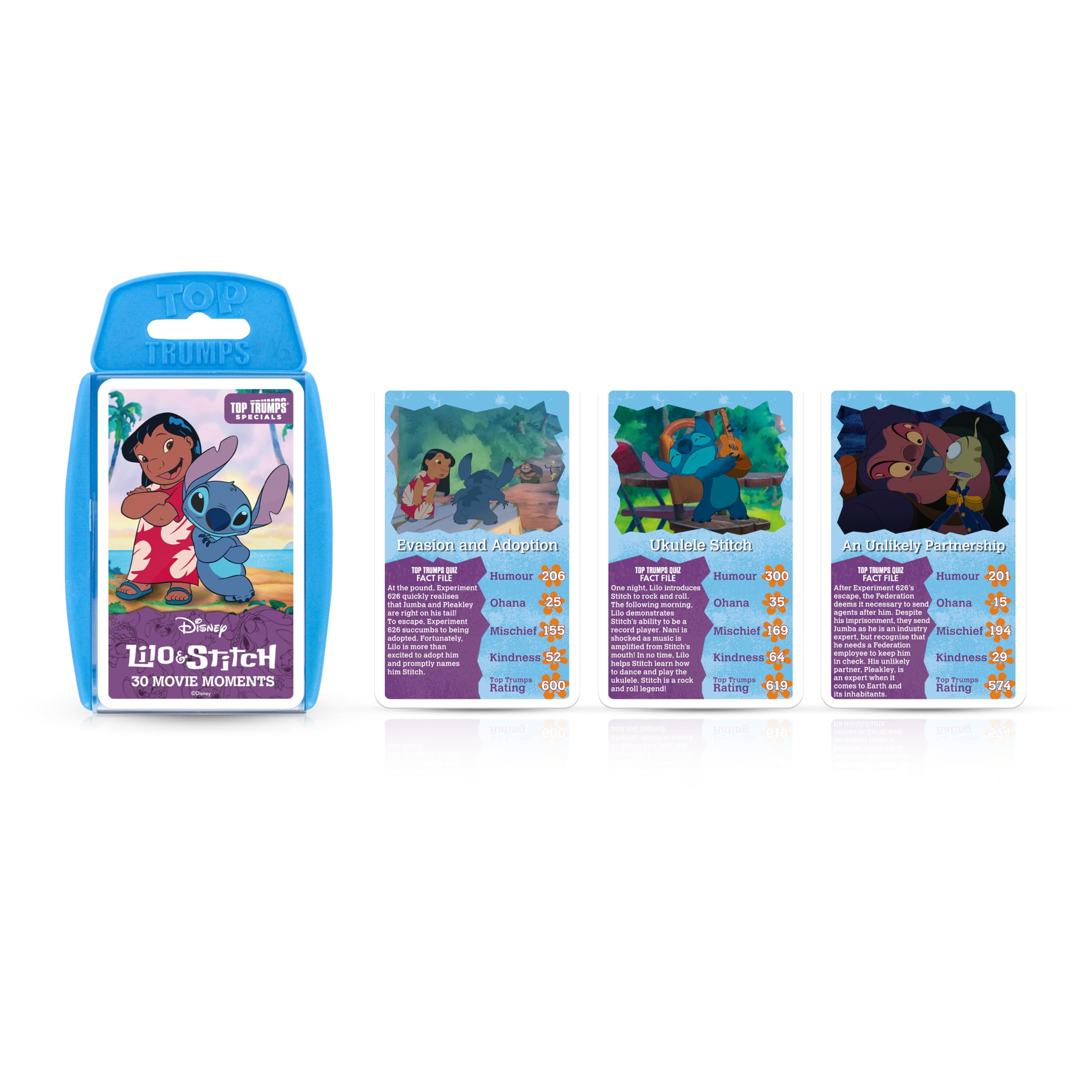 Top Trumps Disney’s Lilo and Stitch 30 Movie Moments Card Game 4