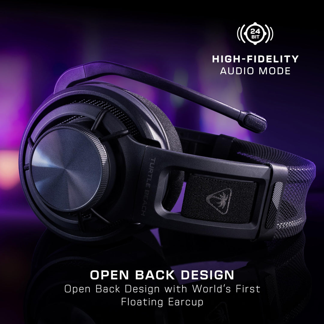 Turtle Beach Atlas Air Wireless Open Back PC Gaming Headset with 24-bit High-Fidelity Audio