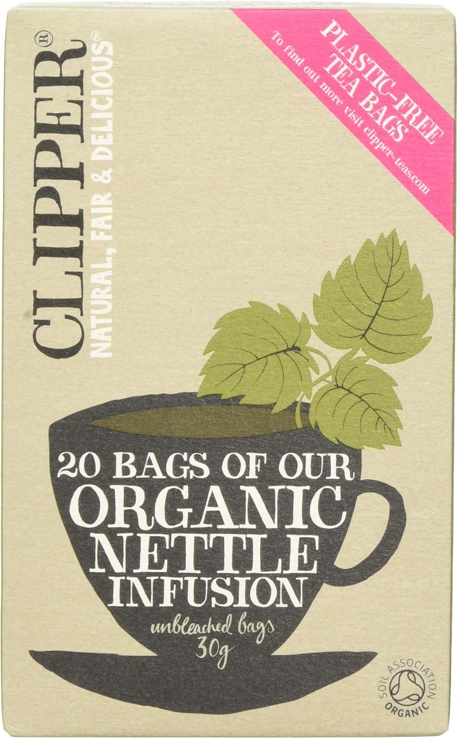 Clipper Organic Nettle Herbal Infusion Tea (20 Unbleached Bags) 1