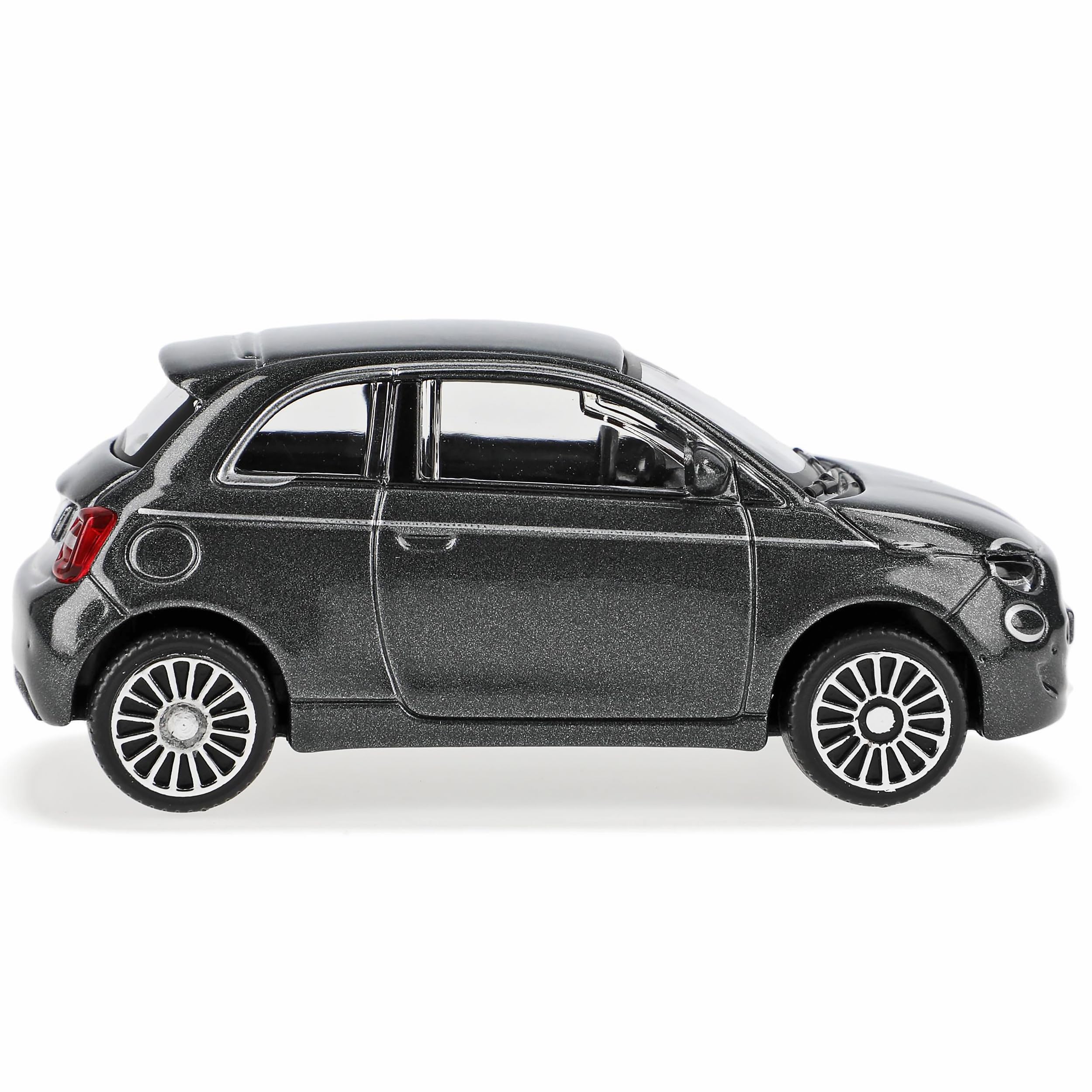 Bburago Fiat 500E Model Car - 1:43 Scale Die-Cast | Ages 3+ | Pink or Grey 2