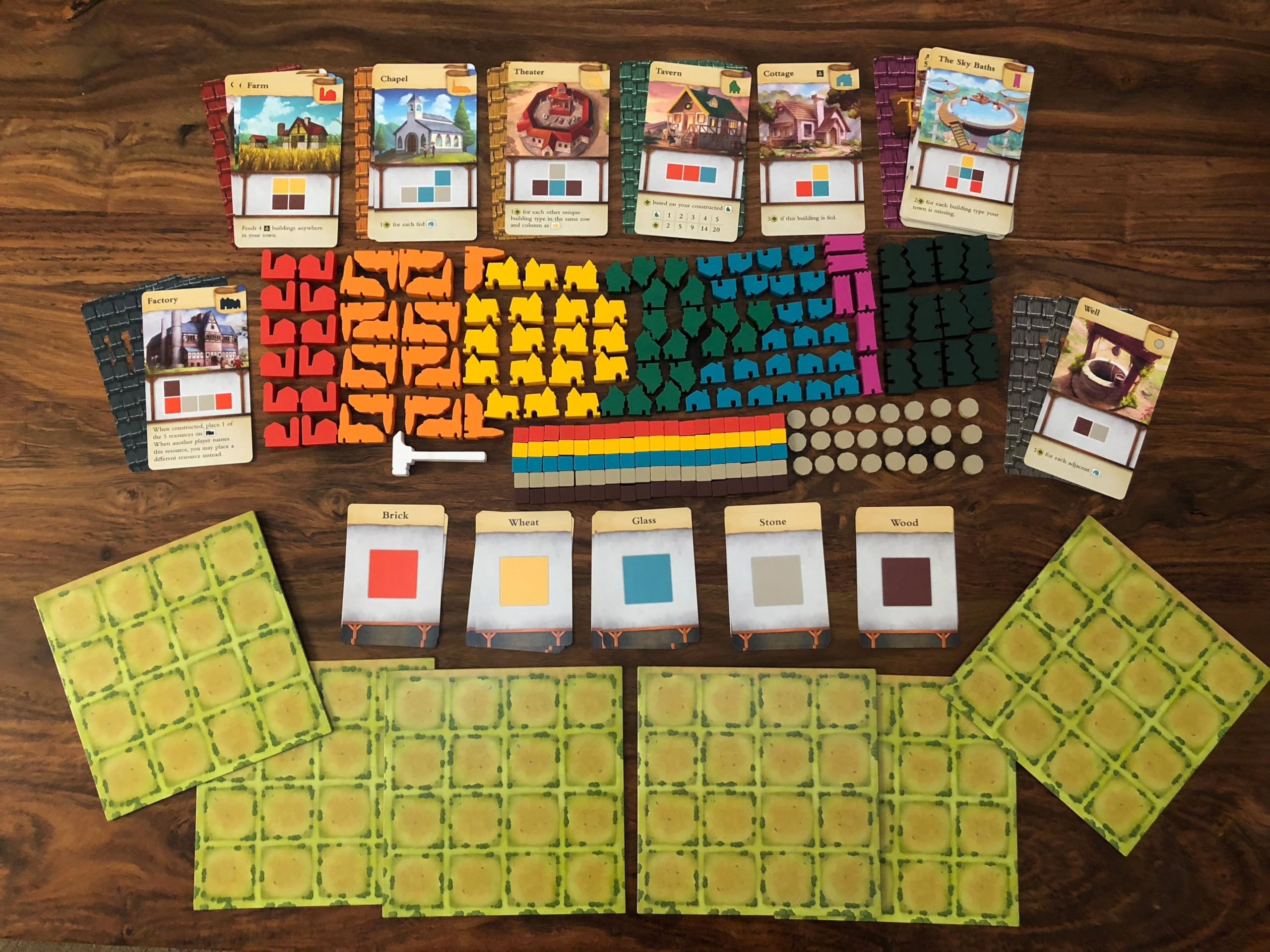 Alderac Entertainment Group Tiny Towns Brettspiel 5