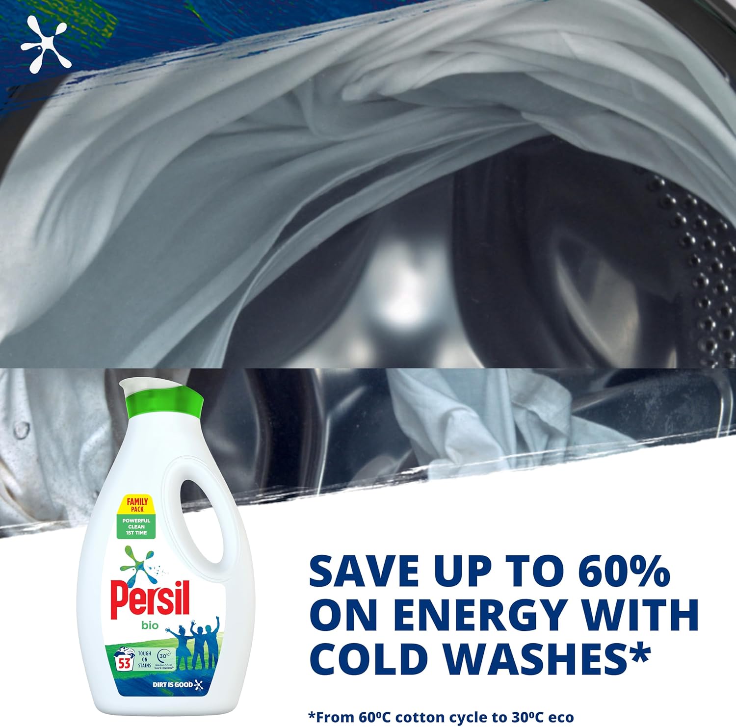Persil - Bio Laundry Washing Liquid Detergent (1.43 kg) 5