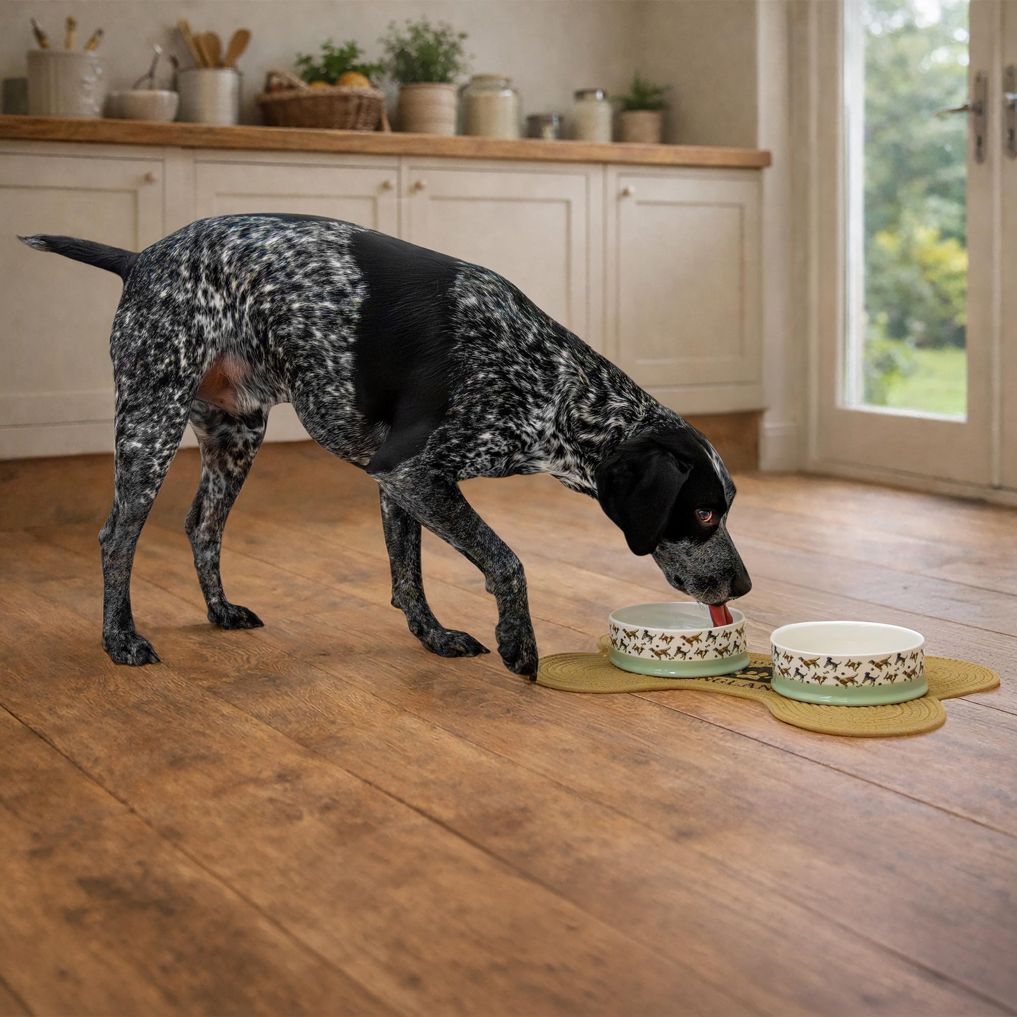 Banbury & Co Ceramic Dog Bowl - 750ml Capacity, Dishwasher Safe, Tip-Resistant 6