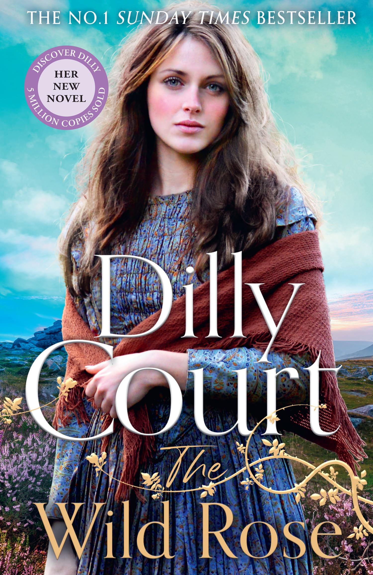 HarperCollins The Wild Rose by Dilly Court | 19th Century Historical Romance Paperback