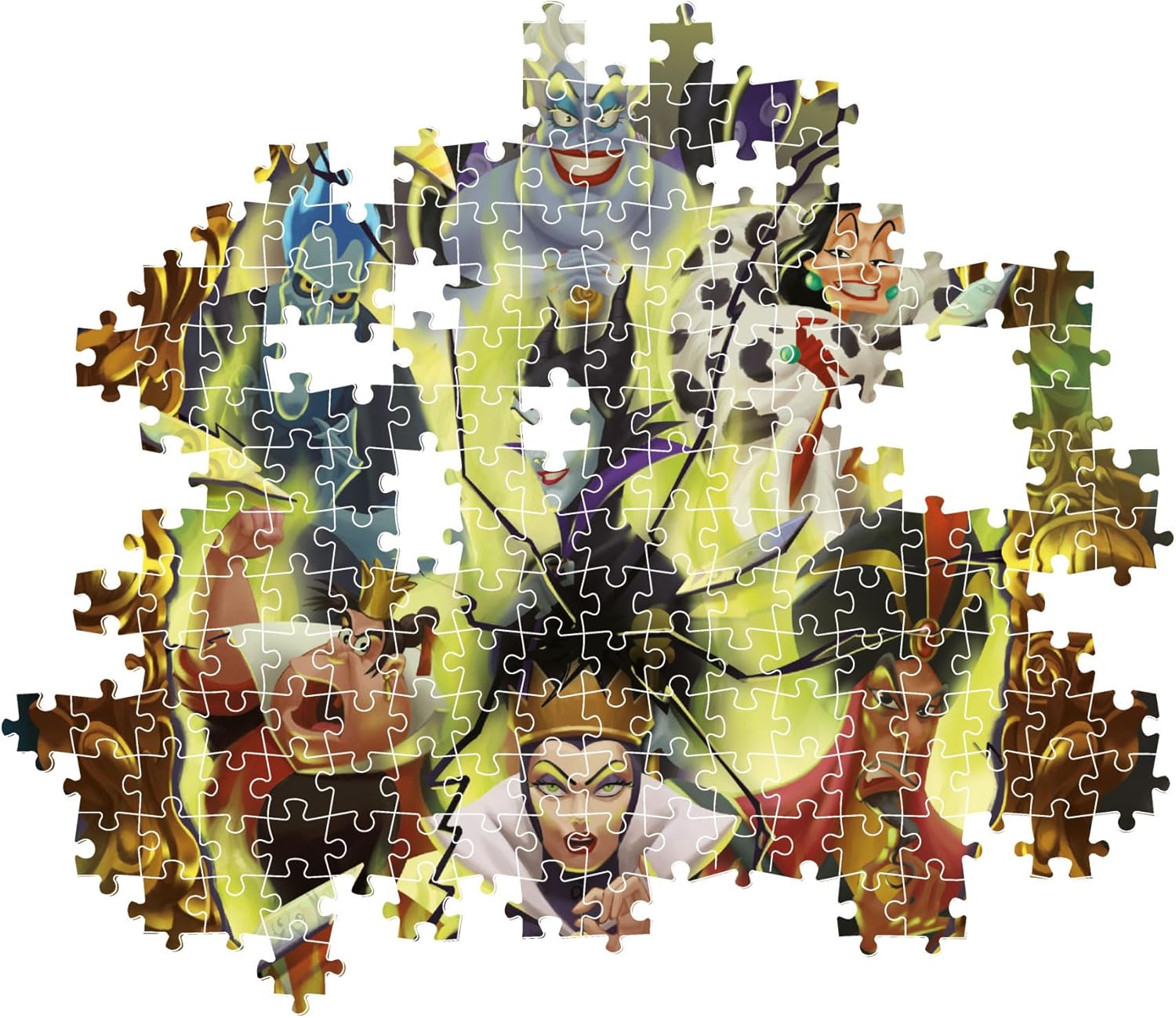 Clementoni Disney Villains Collection 1000-Piece Puzzle for Adults 7