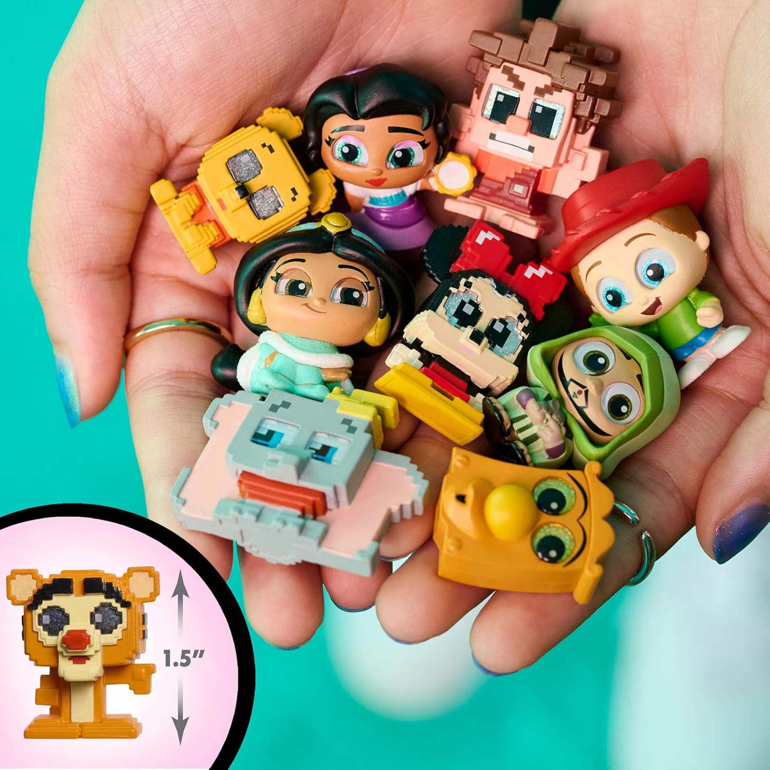 Disney Doorables Pixel Perfect Multi Peek - 1.5-inch Collectible Figures (Ages 5+) 5