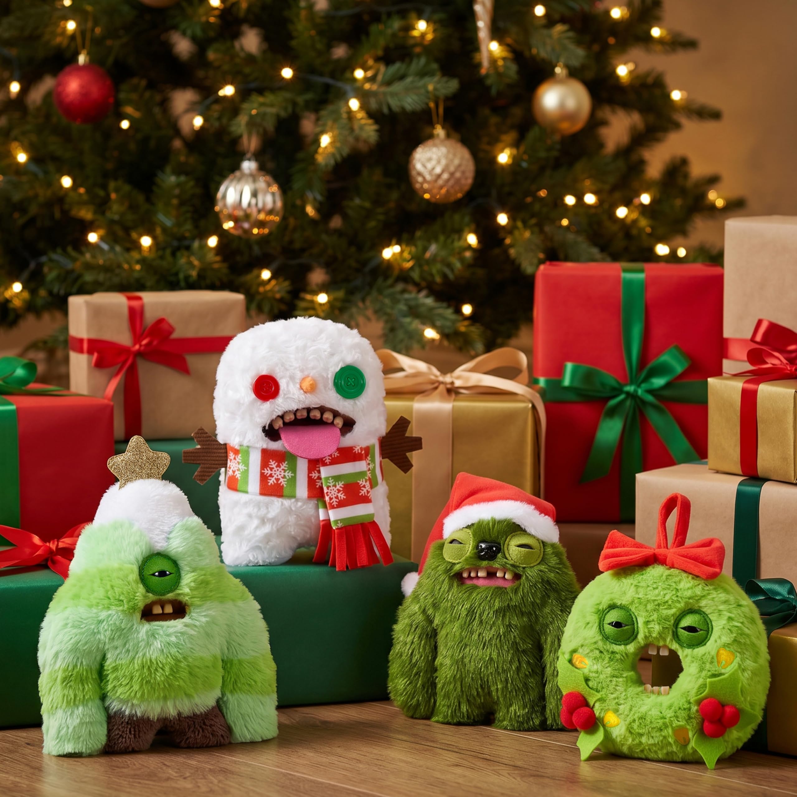 Fuggler Sasquinch Festive Fuggs Series 2 Plush Doll - 9 Inch | Polyester | Unisex Children 4