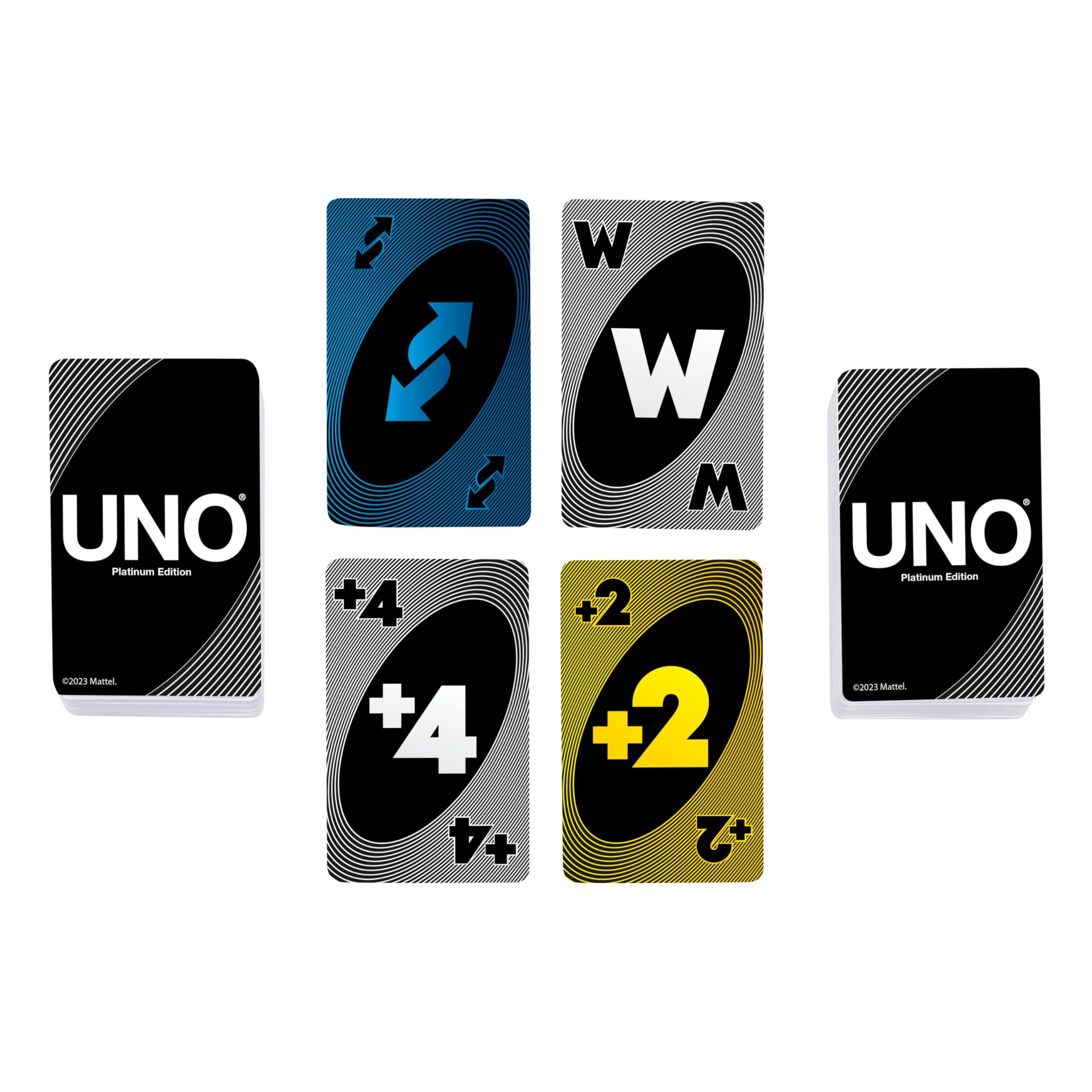 Mattel Games UNO Platinum Edition Card Game 5