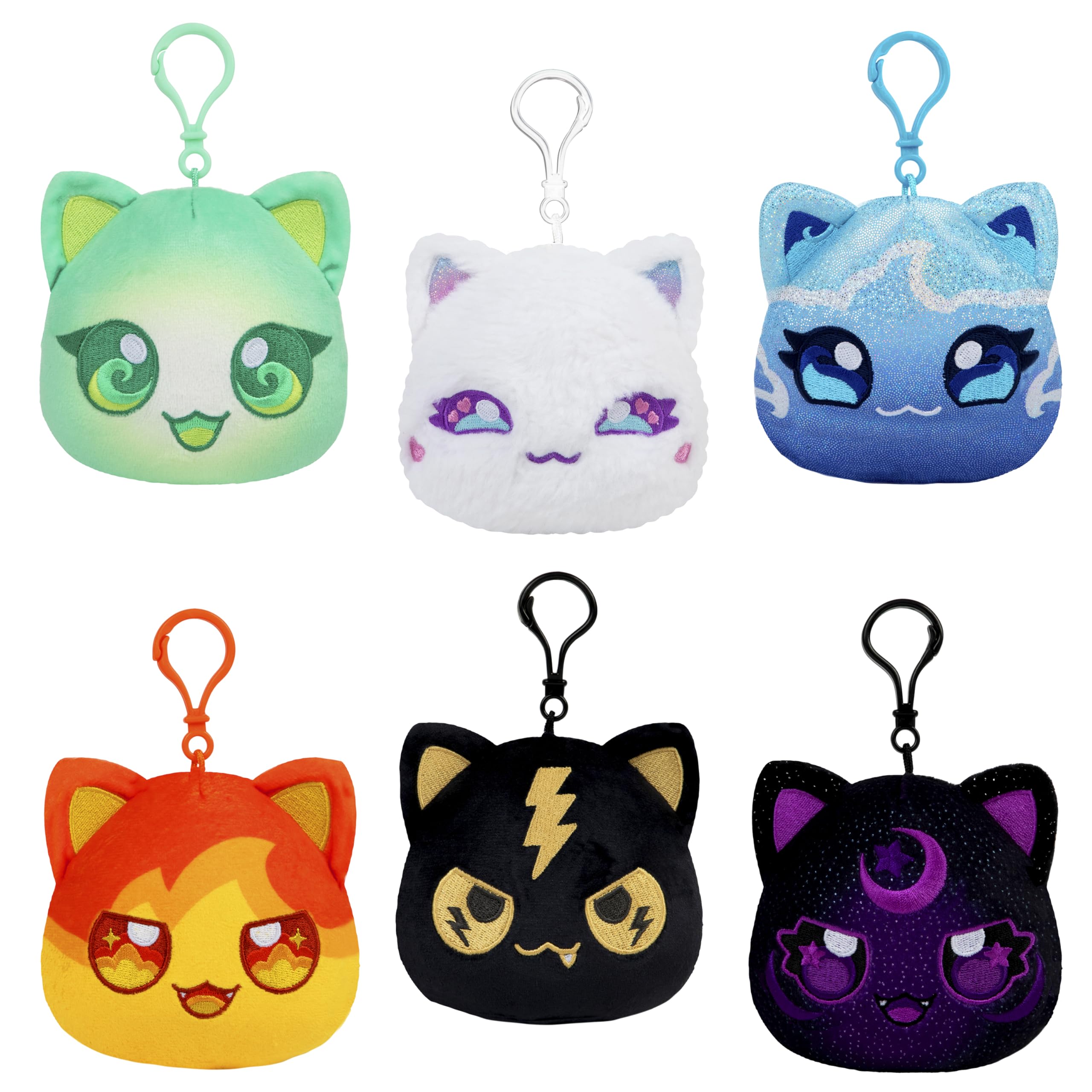 Aphmau 6” MeeMeow Mystery Plush Clip Ons - Elemental Collection | Official Merch 2