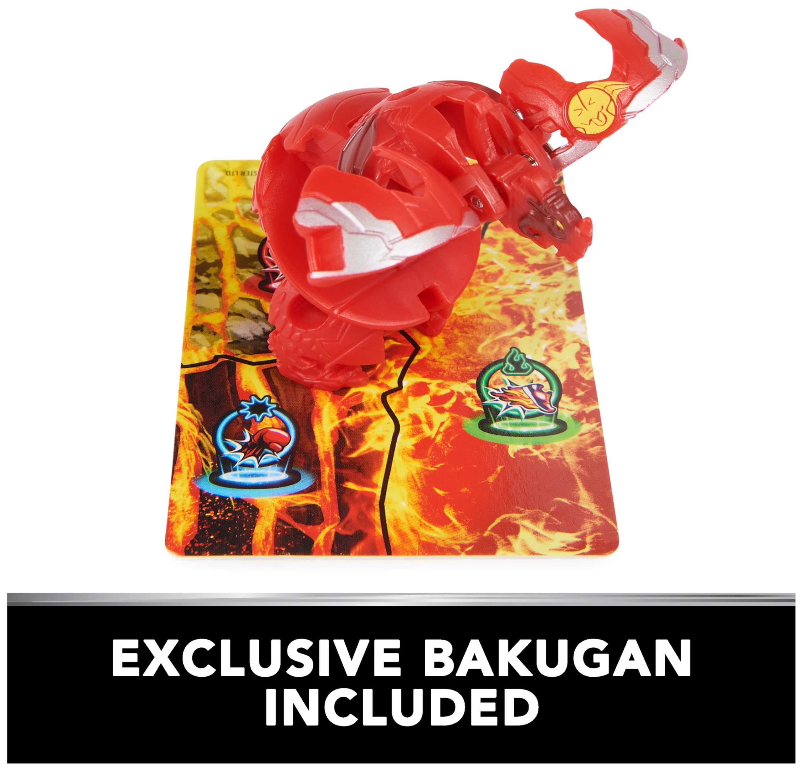 BAKUGAN Training Set with Titanium Dragonoid - Dragon Clan Theme | Ages 6+ | Includes Cards & Tokens