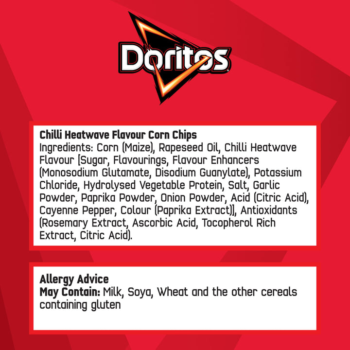 Doritos Chilli Heatwave 30g x 5 Pack
