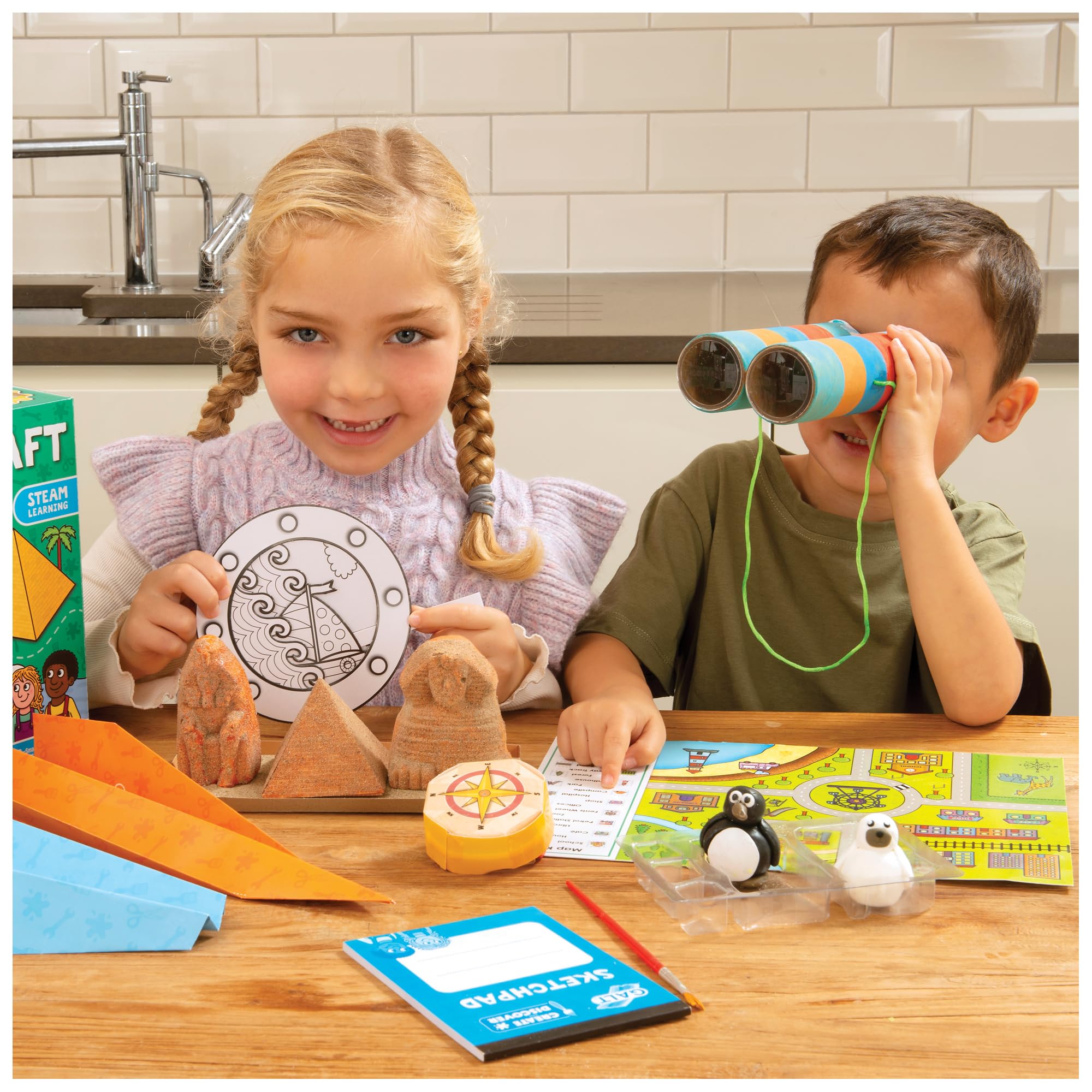 Galt Explorer Craft Kit - STEAM Arts & Crafts Set for Kids 5+ 3
