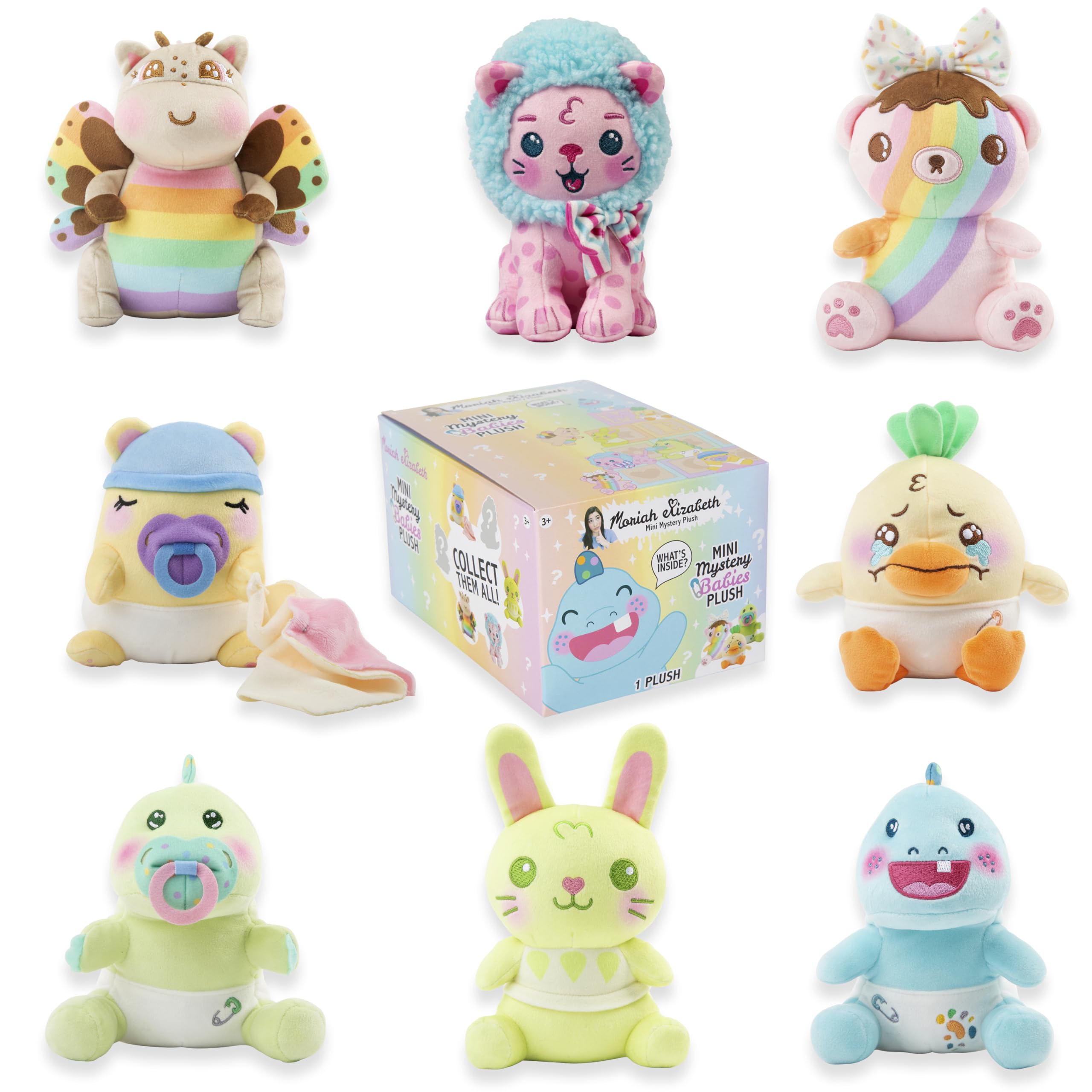 Moriah Elizabeth 6" Mini Mystery Plush - Series 4 Baby Collection, Blind Box Plush Toy 1