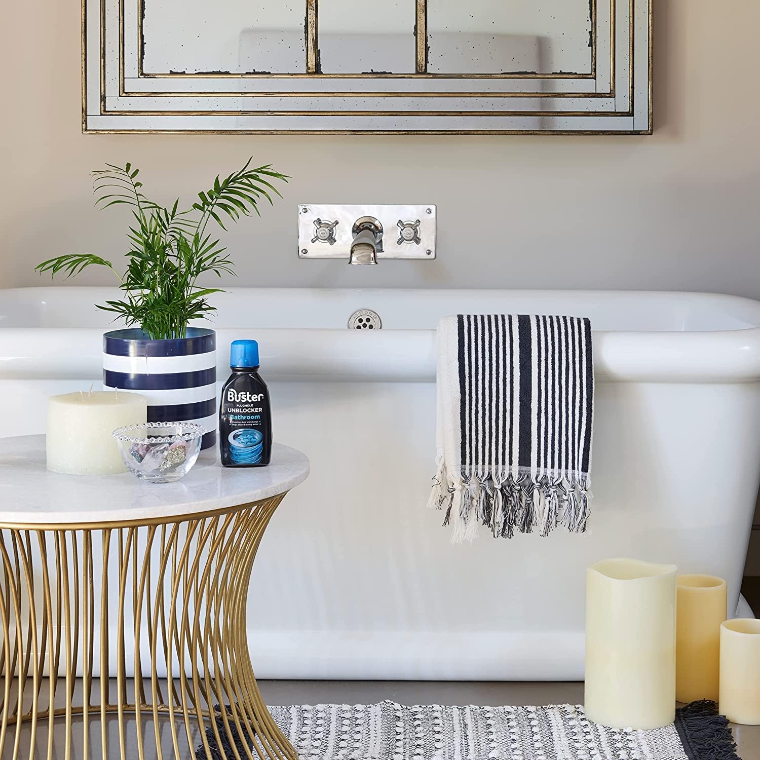 Buster Bathroom Plughole Unblocker - Drain Cleaner for Showers, Baths & Basins (Pack of 6 x 300ml) 9