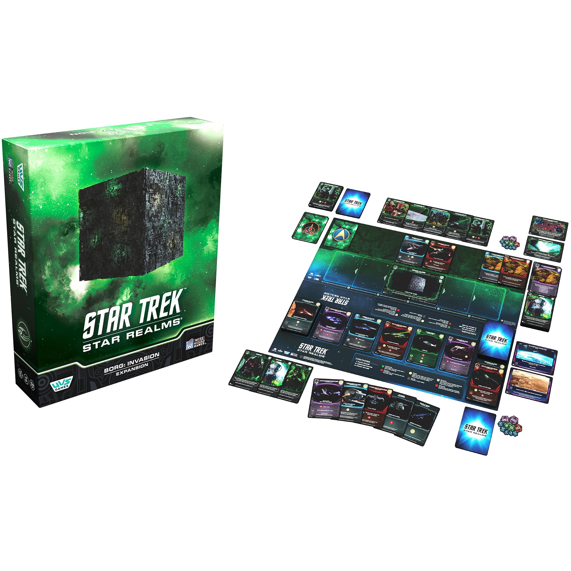 Star Trek: Star Realms – Borg Invasion Erweiterungsdeck-Baukartenspiel 9