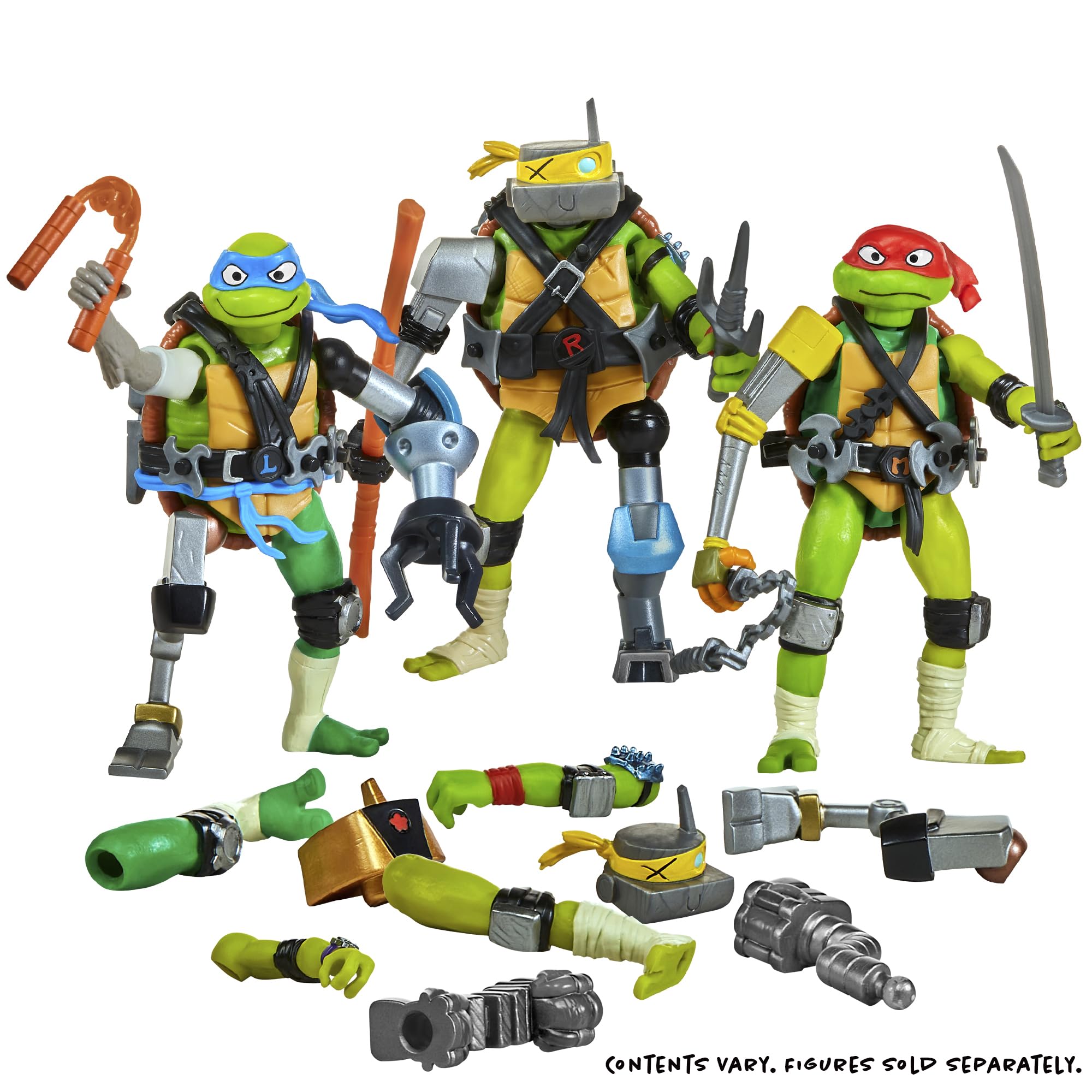 Teenage Mutant Ninja Turtles Metalhead Action Figure - Mix & Match Limbs | 4.5-Inch Scale | Ages 4+ 8
