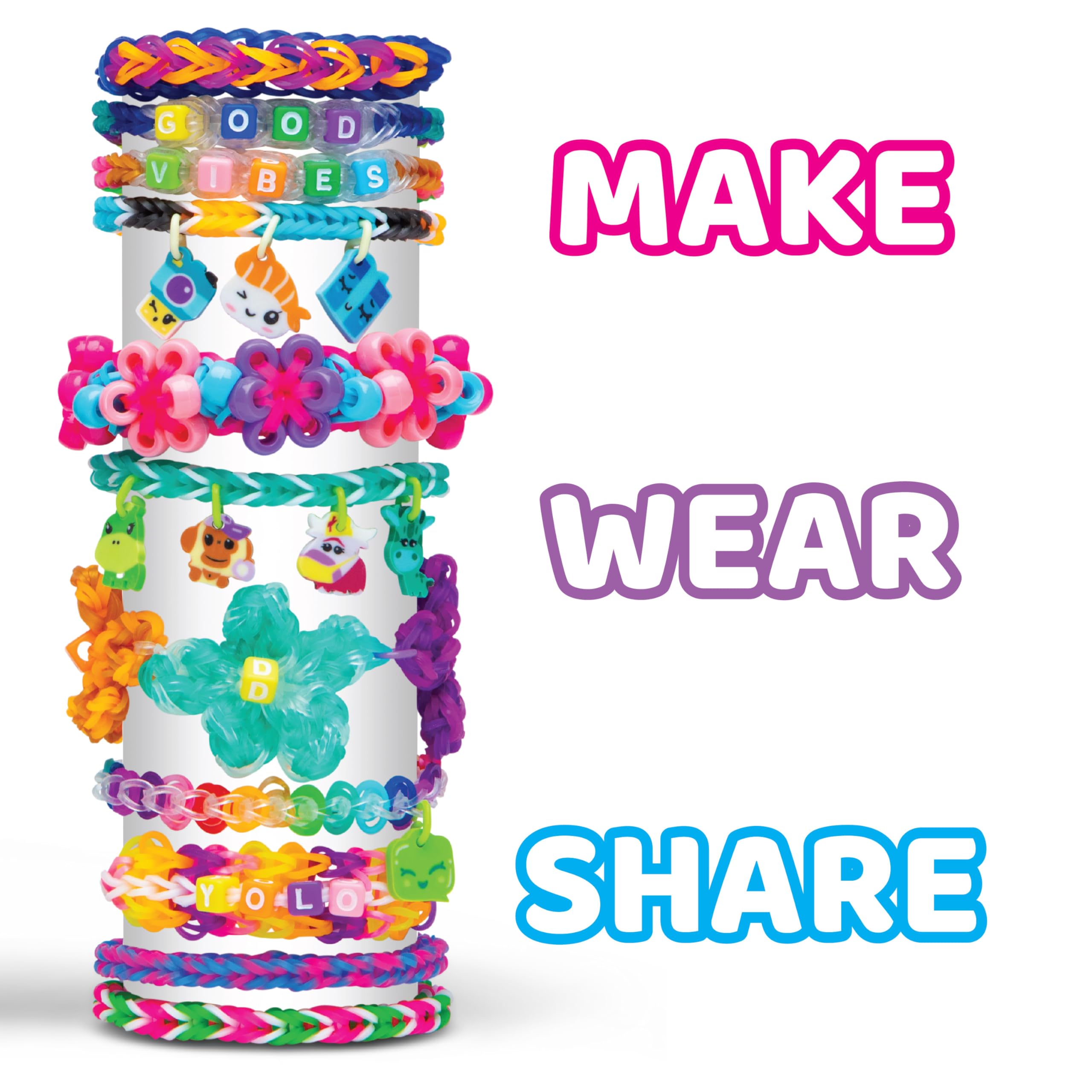 Rainbow Loom Loomi-Pal Mega Combo Jewellery Maker Kit | 5600 Bands, Charms & Beads | Ages 7+ 2