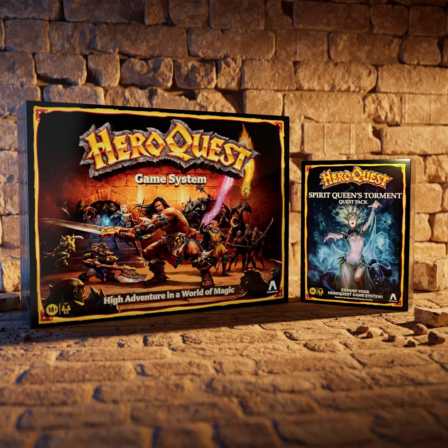 Avalon Hill HeroQuest Spirit Queen's Torment Quest Pack – Expansion for HeroQuest Game 14