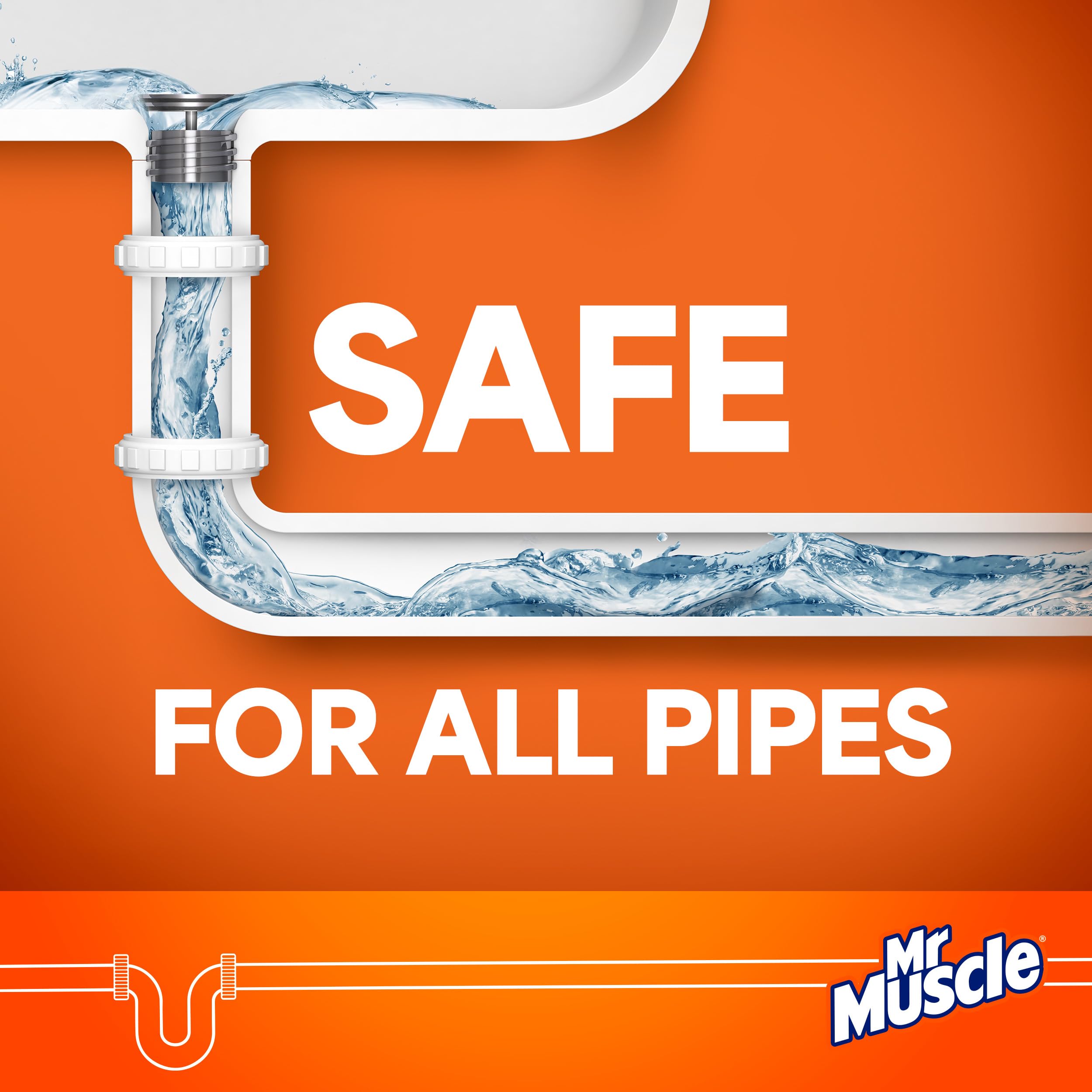 Mr Muscle - Pet Hair Drain Unblocker Gel 9