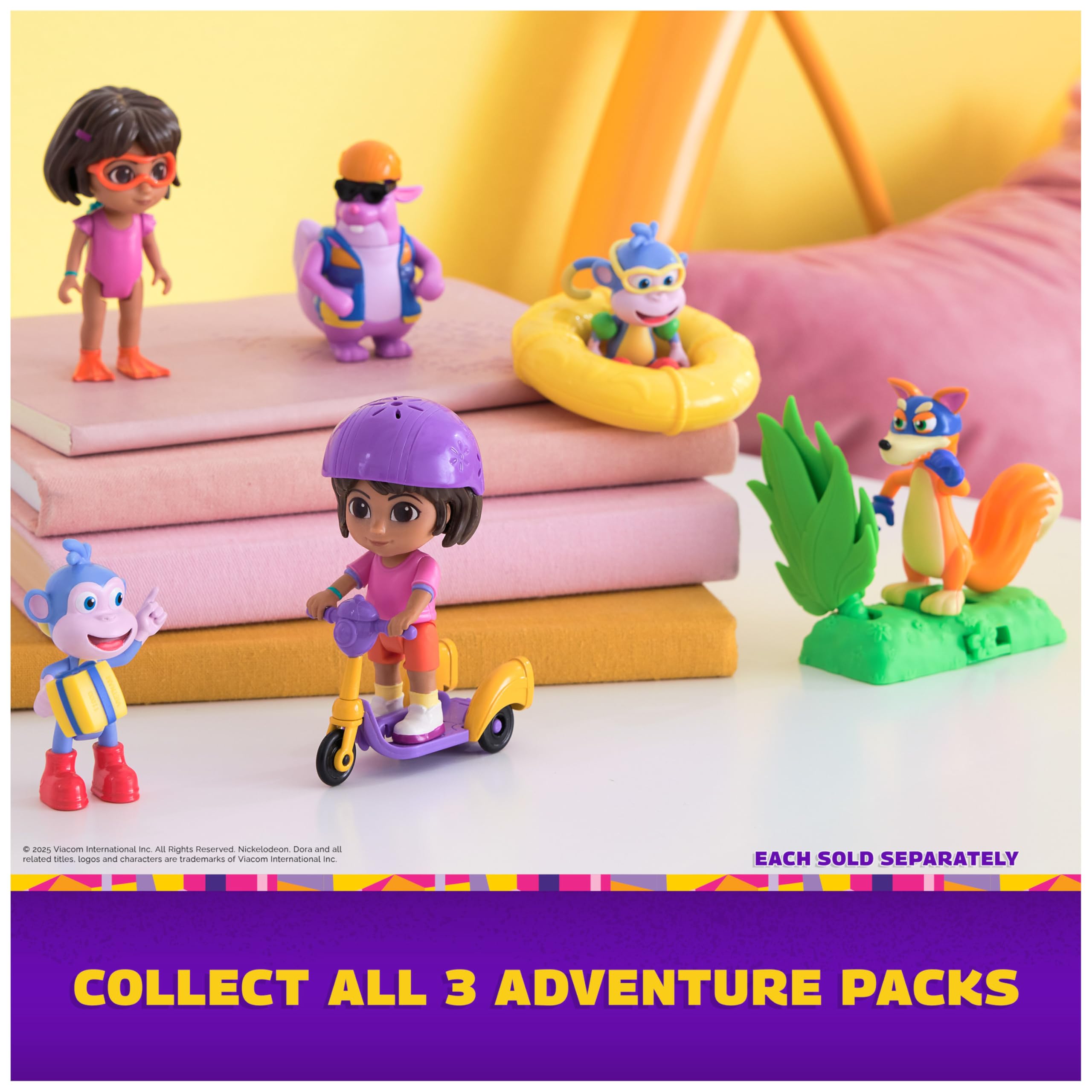 Dora the Explorer Splash-Splash Adventure Pack - Swim-Ready Figures & Pool Accessories 9