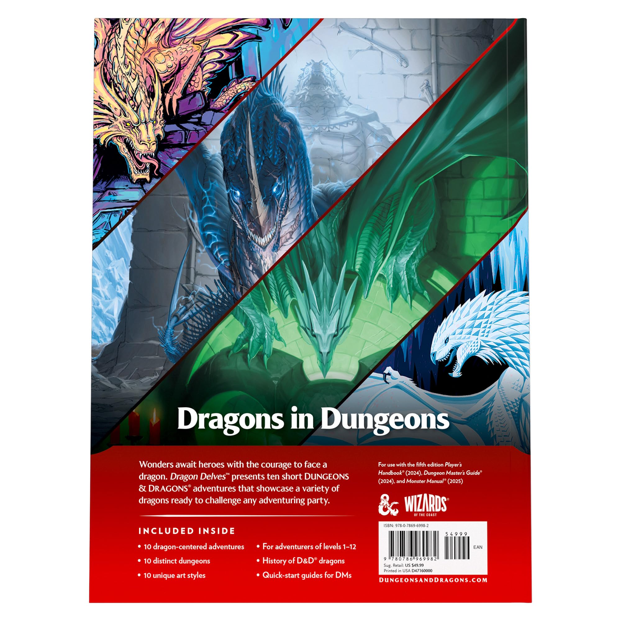 Dungeons & Dragons: Dragon Delves - Dragon-Themed Adventure Anthology for D&D 5