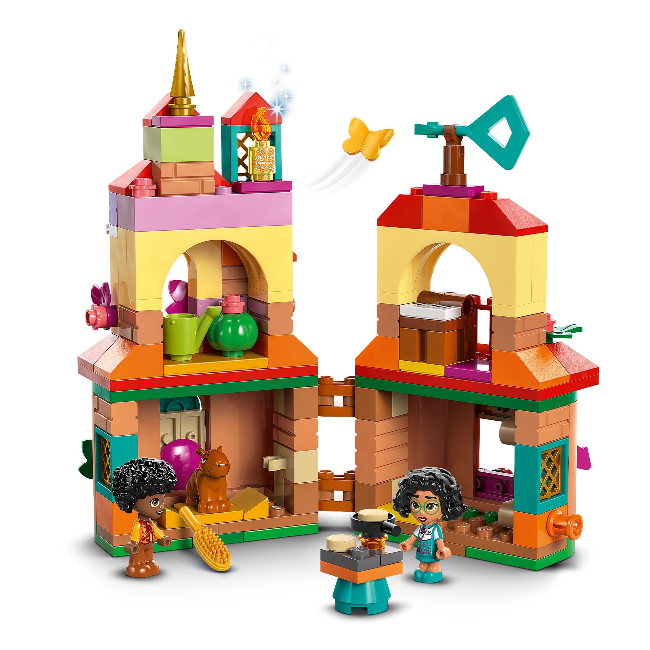 LEGO ǀ Disney Encanto Mini House Building Toy - 186-Piece Playset with Mirabel, Antonio & Capybara Figures 6