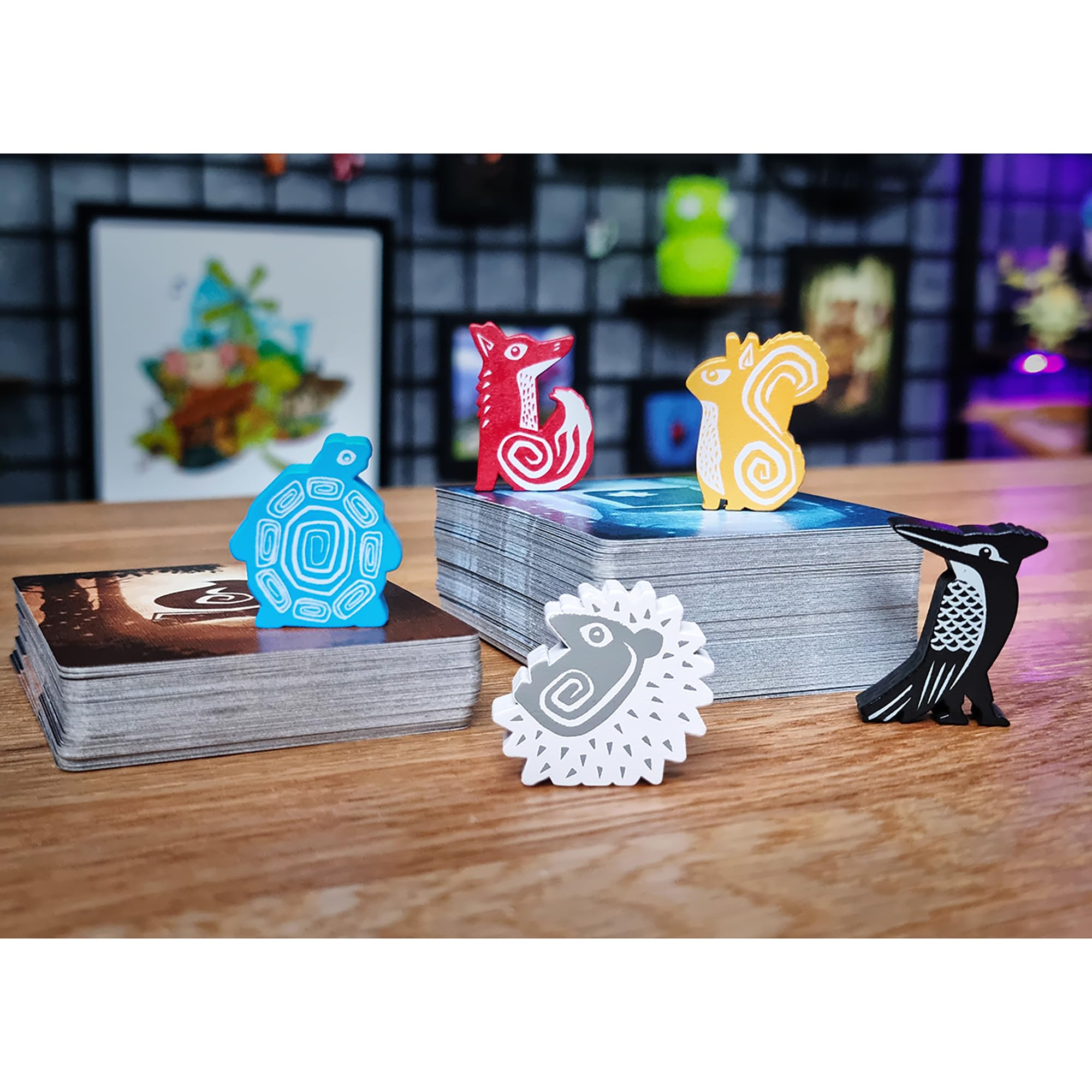 The City of Games Emberleaf Board Game | Card Dancing, Tile Placement, Engine Building 5