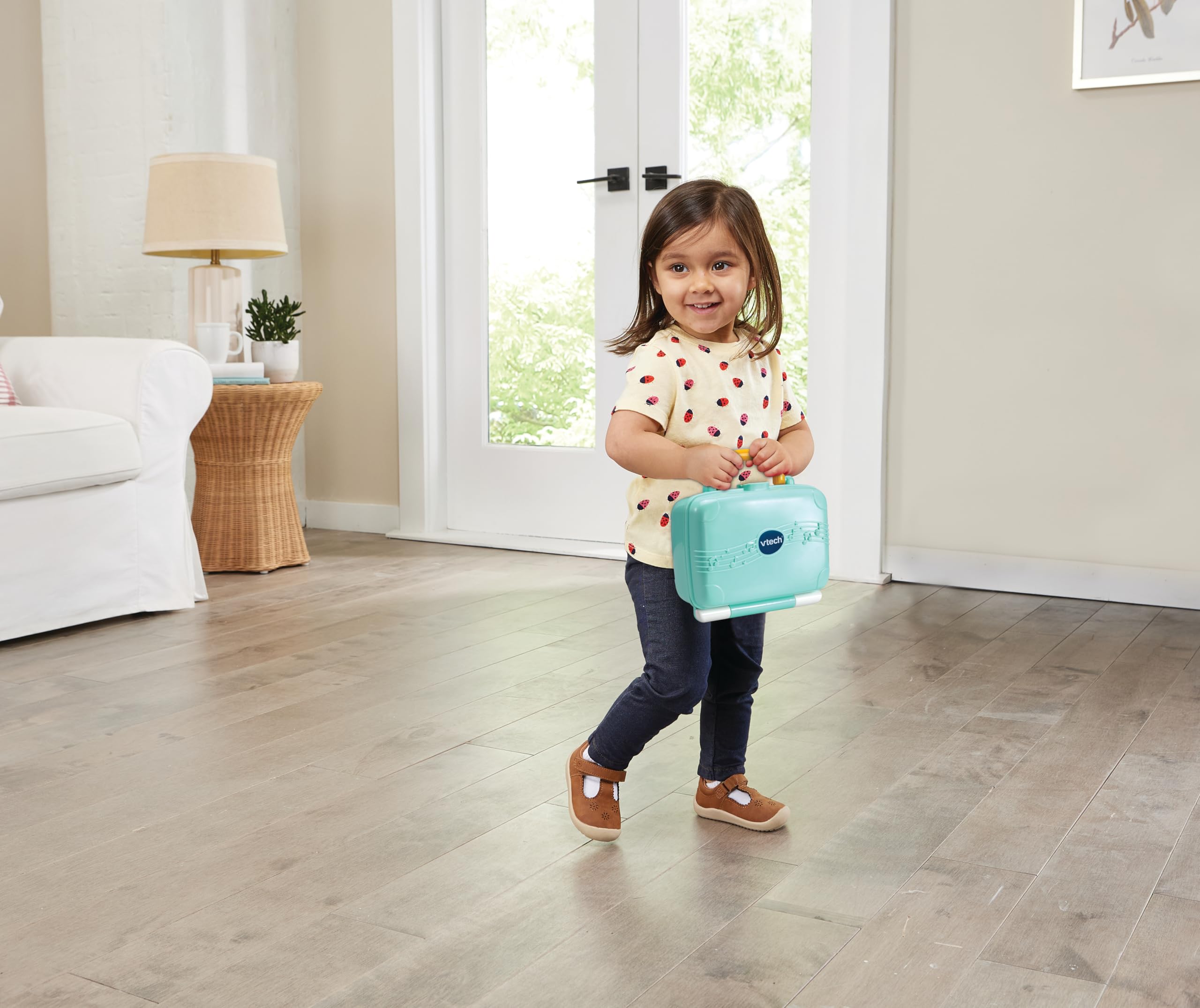 VTech Baby My 1st Record Player - Interactive Turntable for Ages 12-36 Months | 5 Music Styles 5