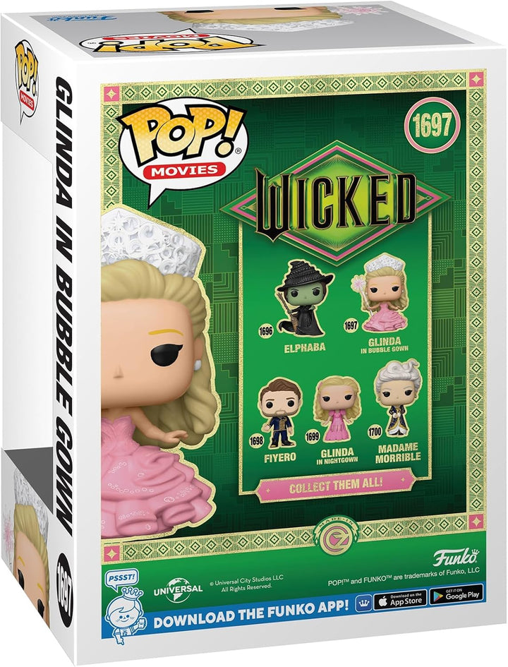Funko Pop! Movies: Wicked - Glinda in Bubble Gown Vinyl Figure