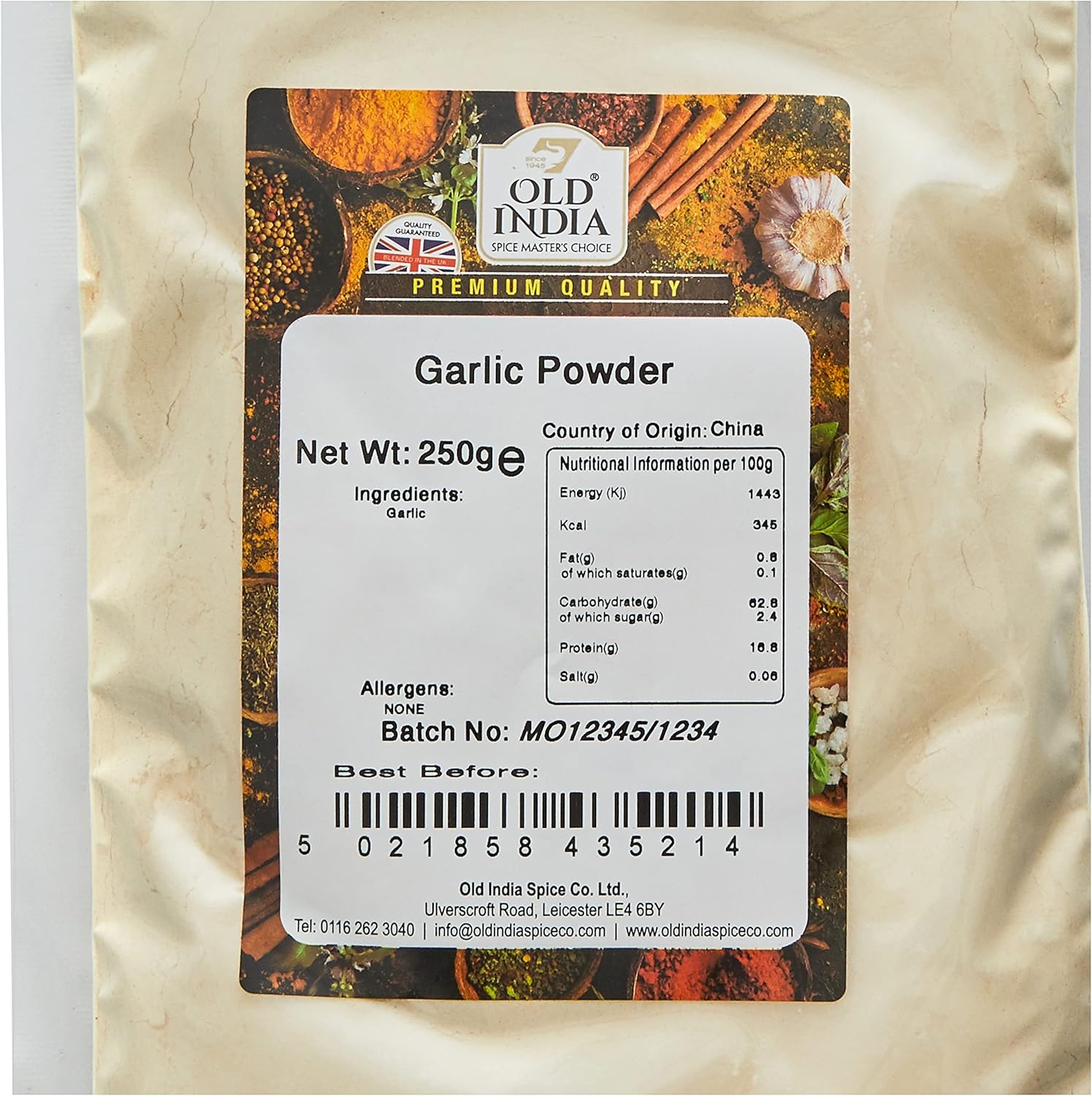 Old India Garlic Powder 250g 3