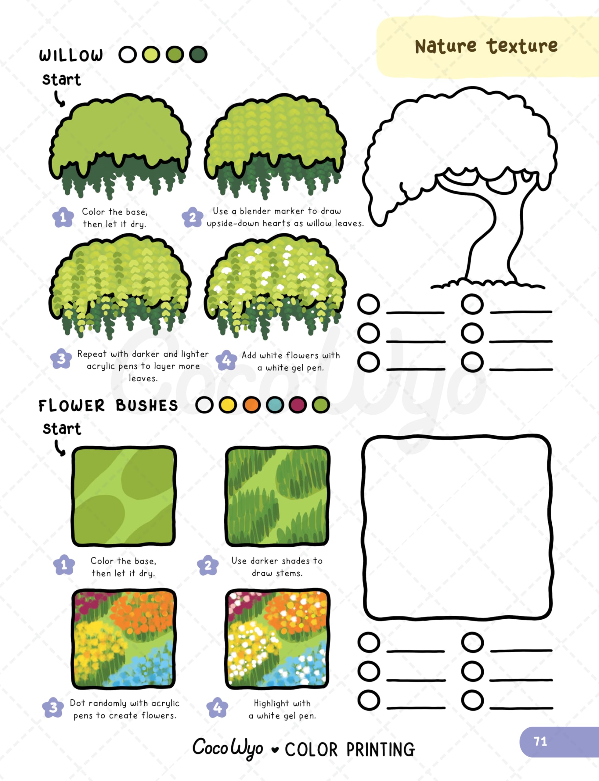Coco Wyo How to Draw Patterns - Step-by-Step Guide for Unique Creations | Paperback 9