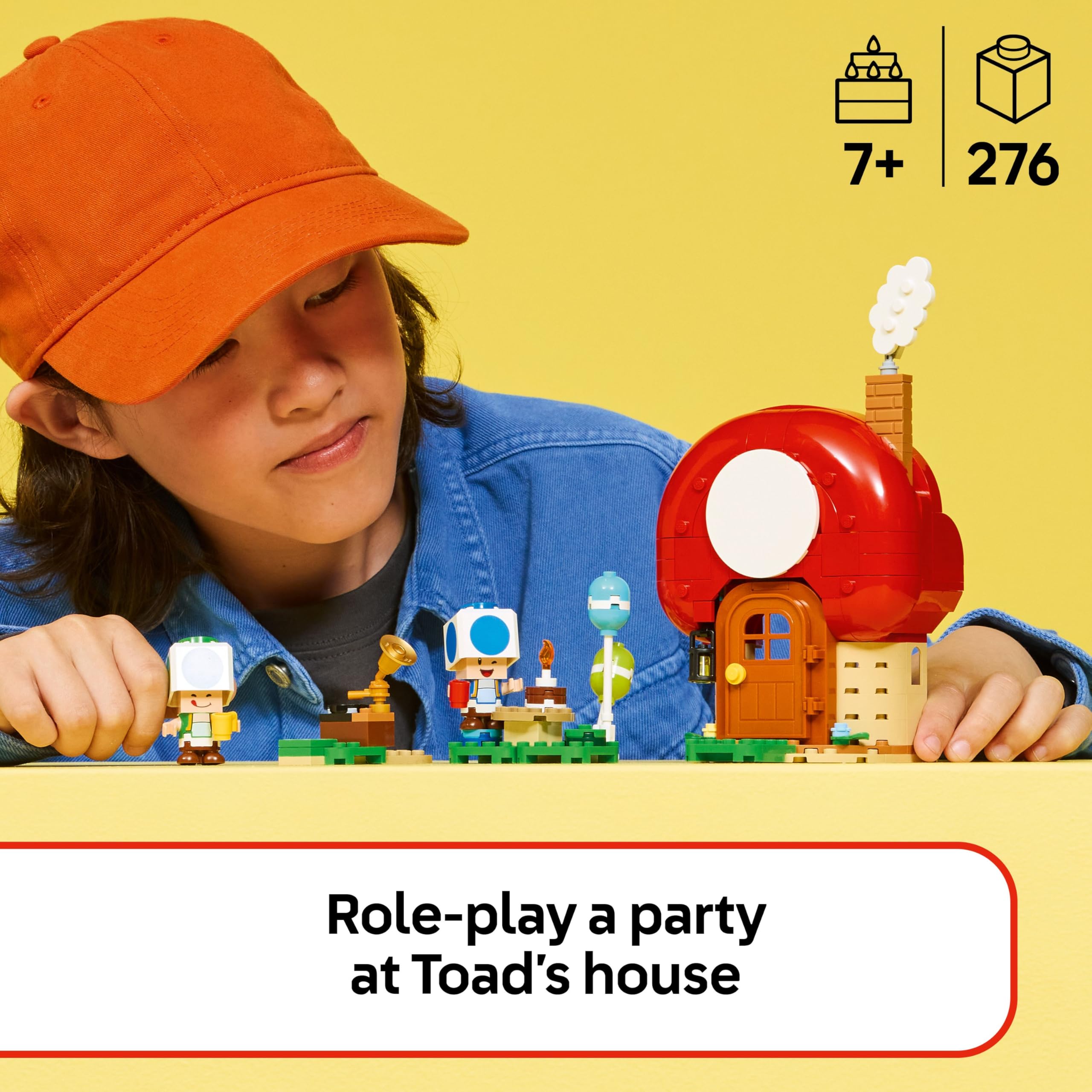 LEGO Super Mario Party at Toad's House Building Set 72041 for Ages 7+ | Includes 2 Figures 3