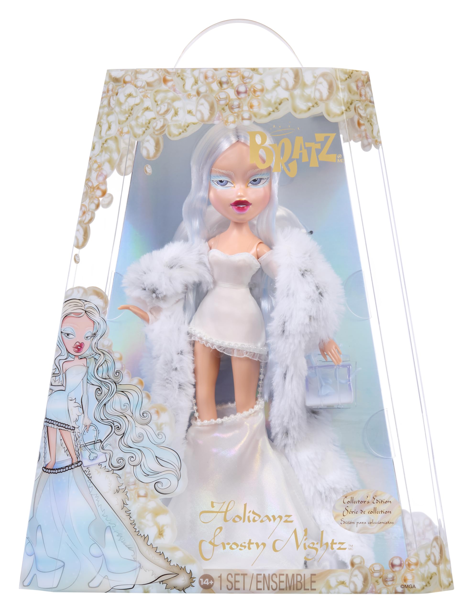 Bratz Holidayz Frosty Nightz Cloe Collector’s Edition Doll | 10 inches | Limited Edition