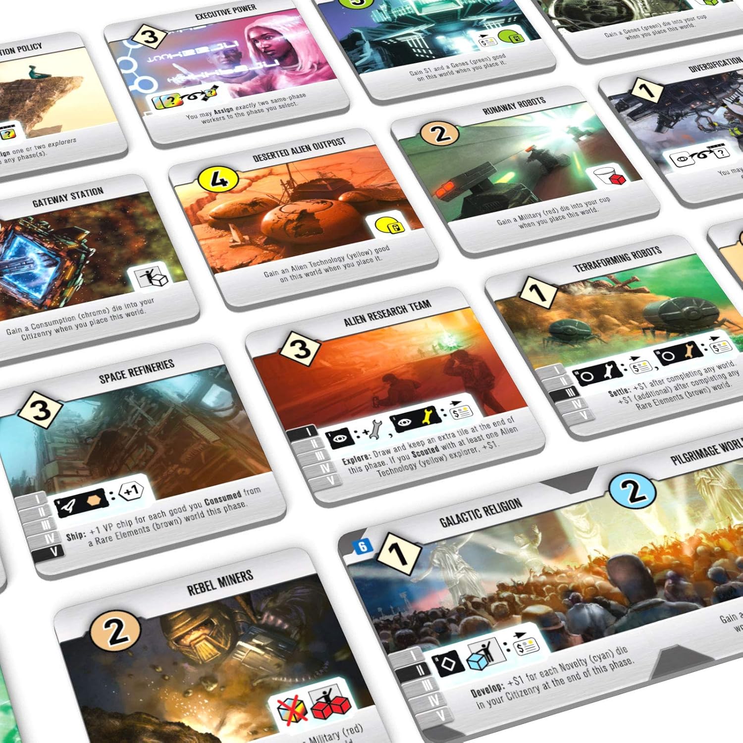 Rio Grande Games Roll for the Galaxy Dice Board Game