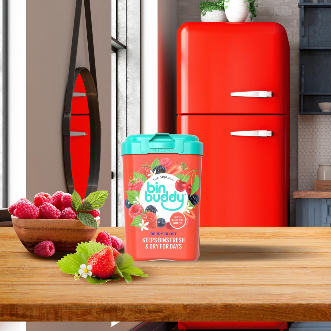 Bin Buddy - Fresh Berry Blast Bin Deodorizer Powder (450g)