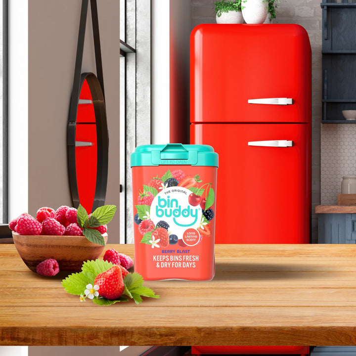 Bin Buddy - Fresh Berry Blast Bin Deodorizer Powder (450g)
