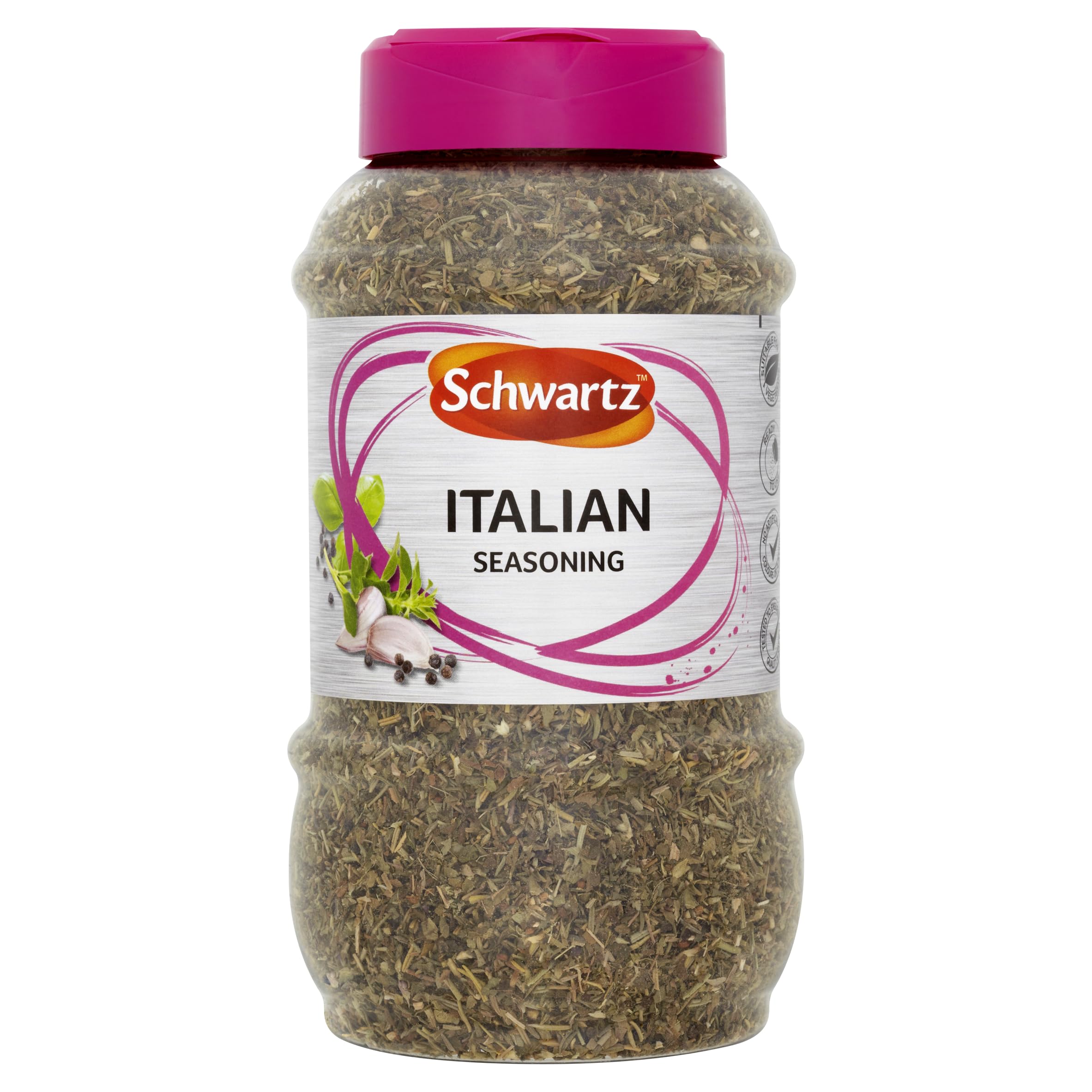 Schwartz Italian Herb Seasoning - Mediterranean Blend for Pasta, Pizza & Roasts | 190g Tub 1