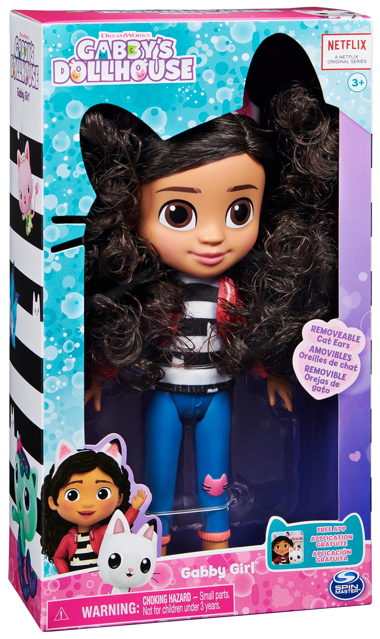 DREAMWORKS GABBY'S DOLLHOUSE Gabby Girl Doll - 20.3 cm | Ages 3+ | Removable Headband 9