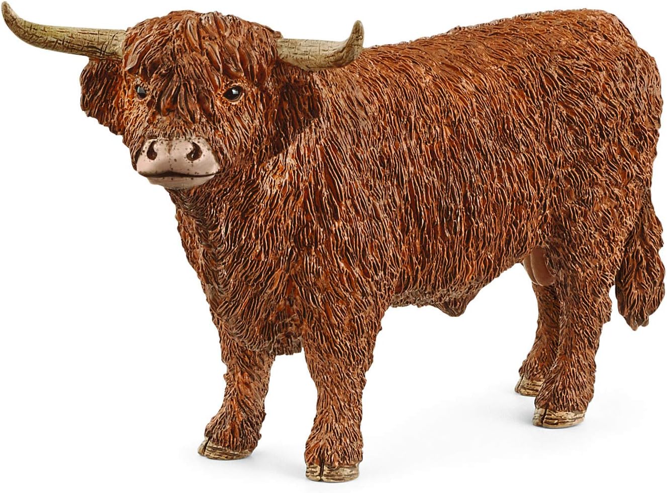 Schleich 13919 Farm World Highland Bull - Detailed Animal Figure for Kids 3+ 1