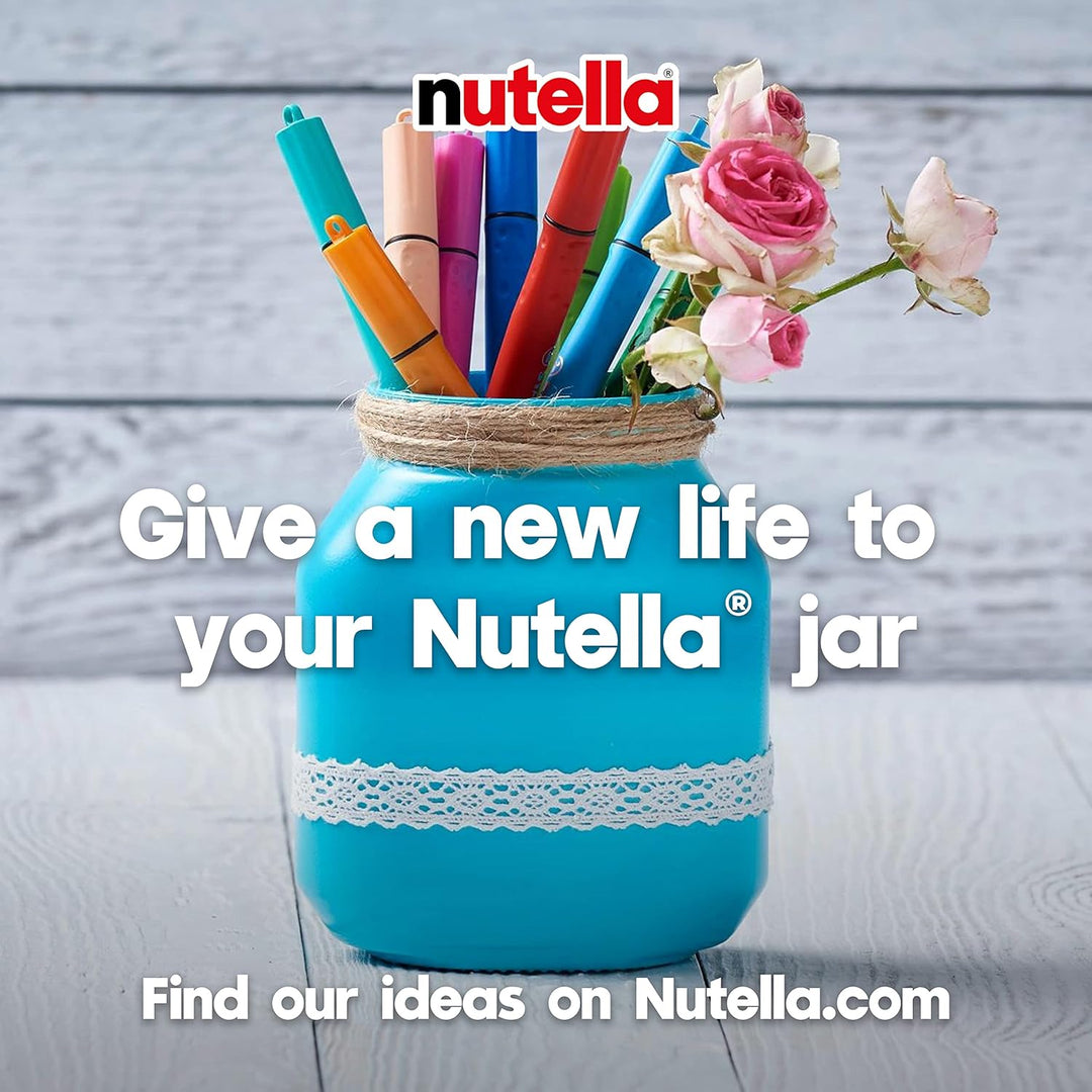 Nutella Hazelnut Chocolate Spread 350g Jar - Cocoa & Hazelnut Spread for Pancakes