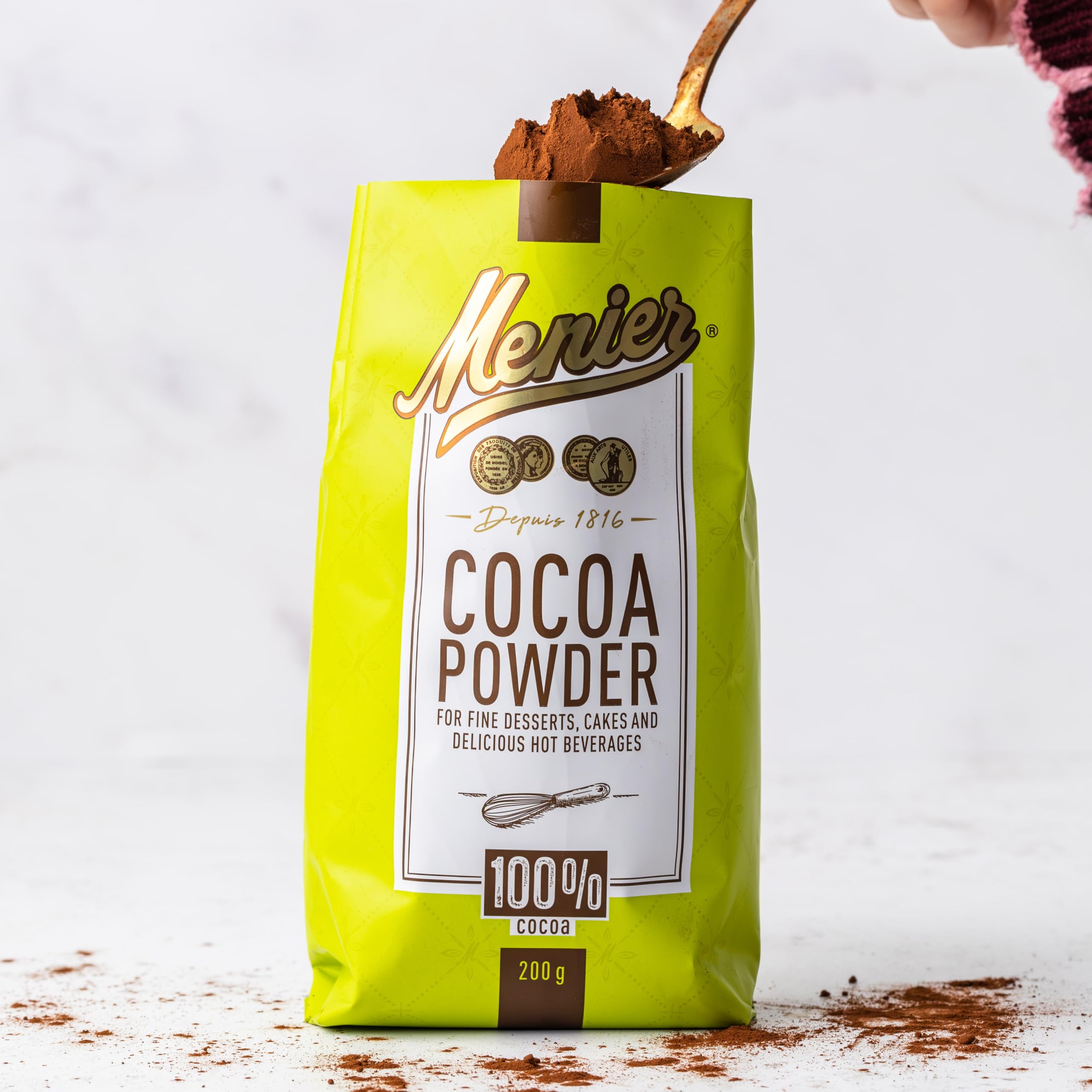 Menier 100% Cocoa Powder, 200g 4
