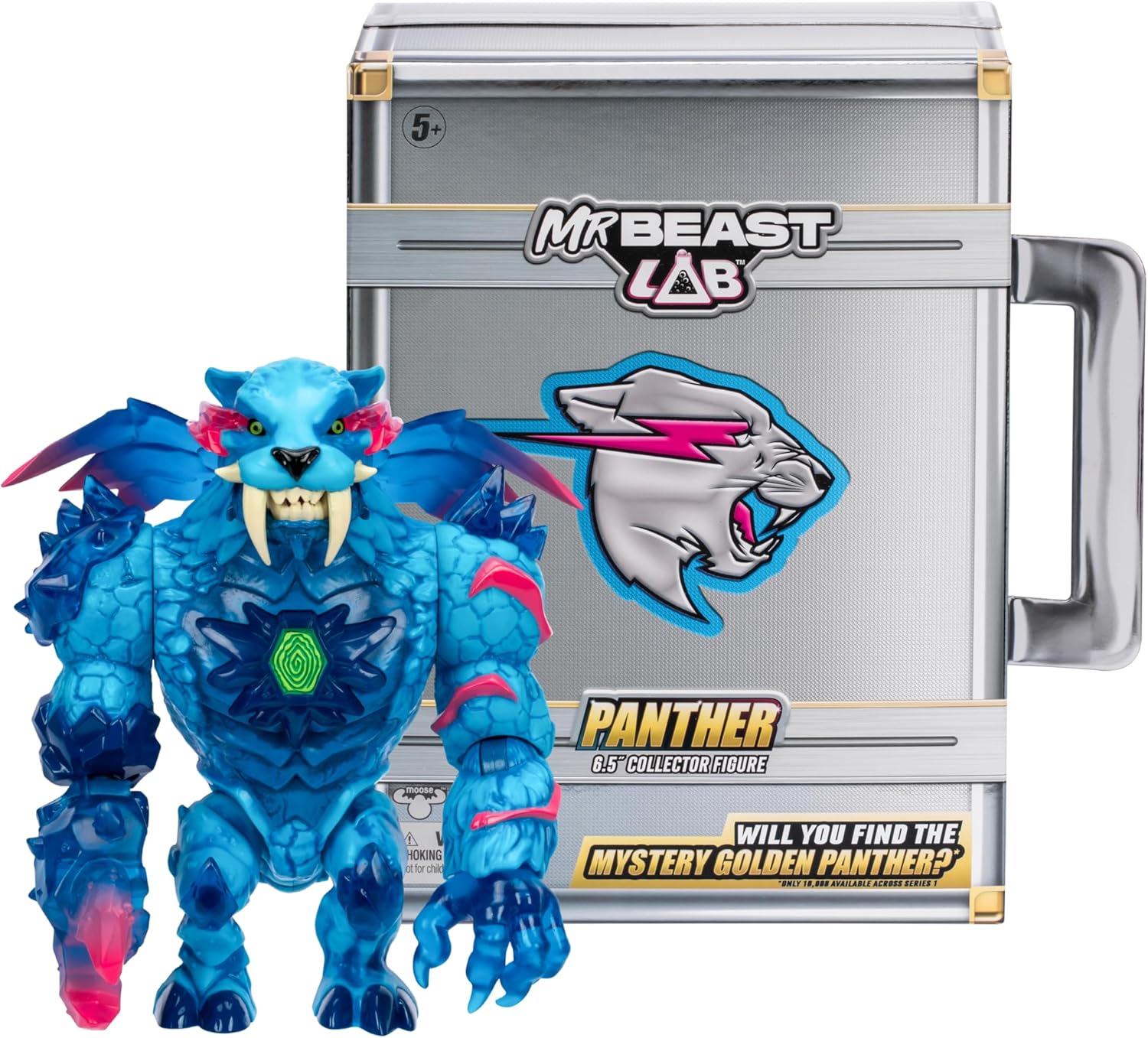 MrBeast Lab Apex Beast - Panther Collector Figure (24728) 1